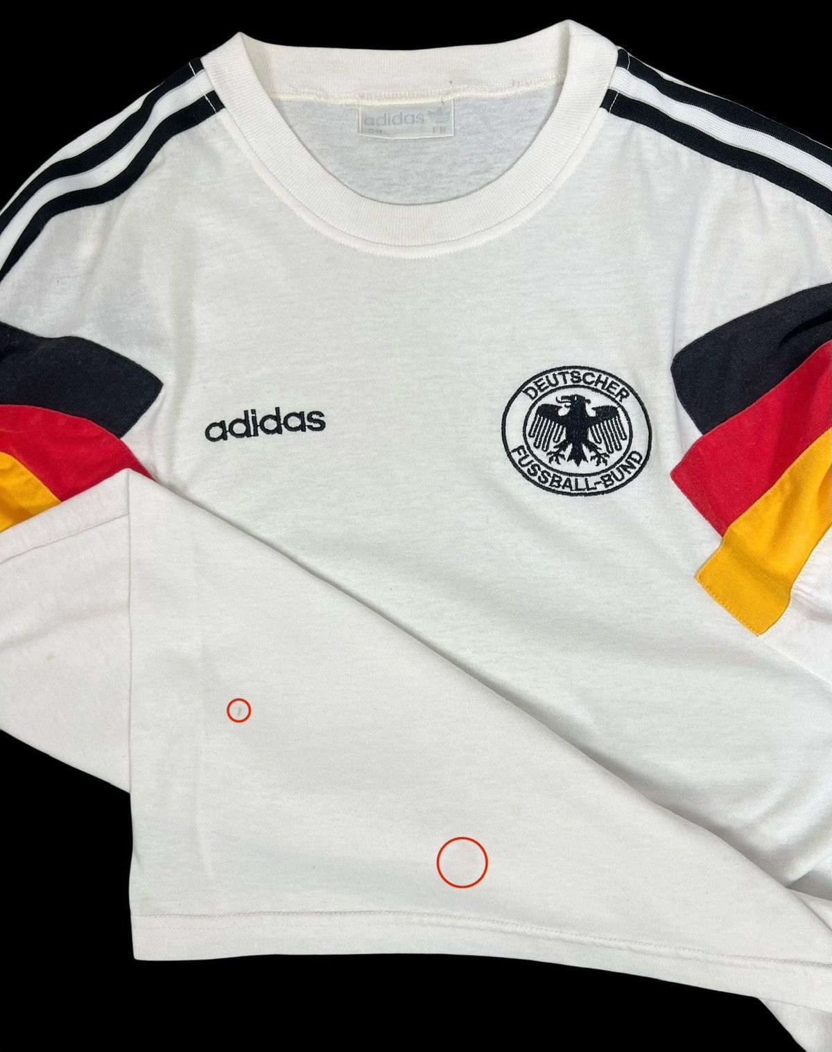 Adidas Vintage 90’s Adidas Soccer Germany Training Jersey Shirt Size US M / EU 48-50 / 2 - 5 Thumbnail