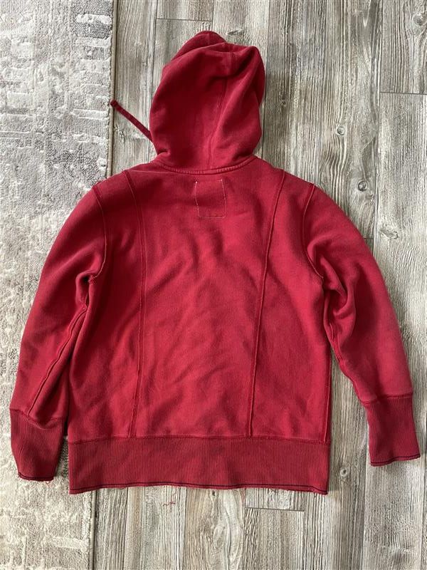 Gap × Vintage Distressed Gap Zip Hoodie RED Size US S / EU 44-46 / 1 - 7 Thumbnail