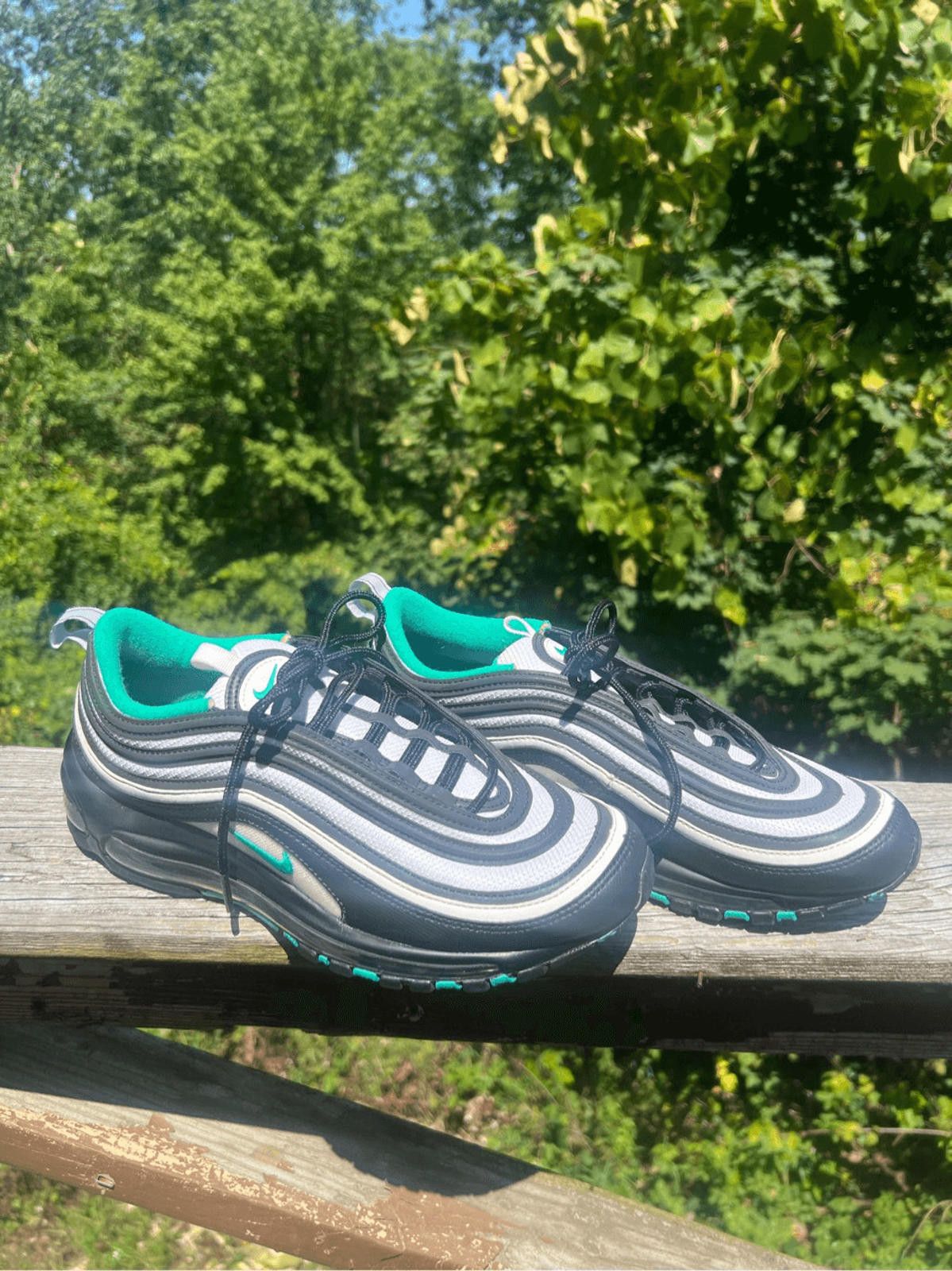 Nike Footwear Nike Air Max 97 Black Mint Nike AIR MAX 97' BLACK