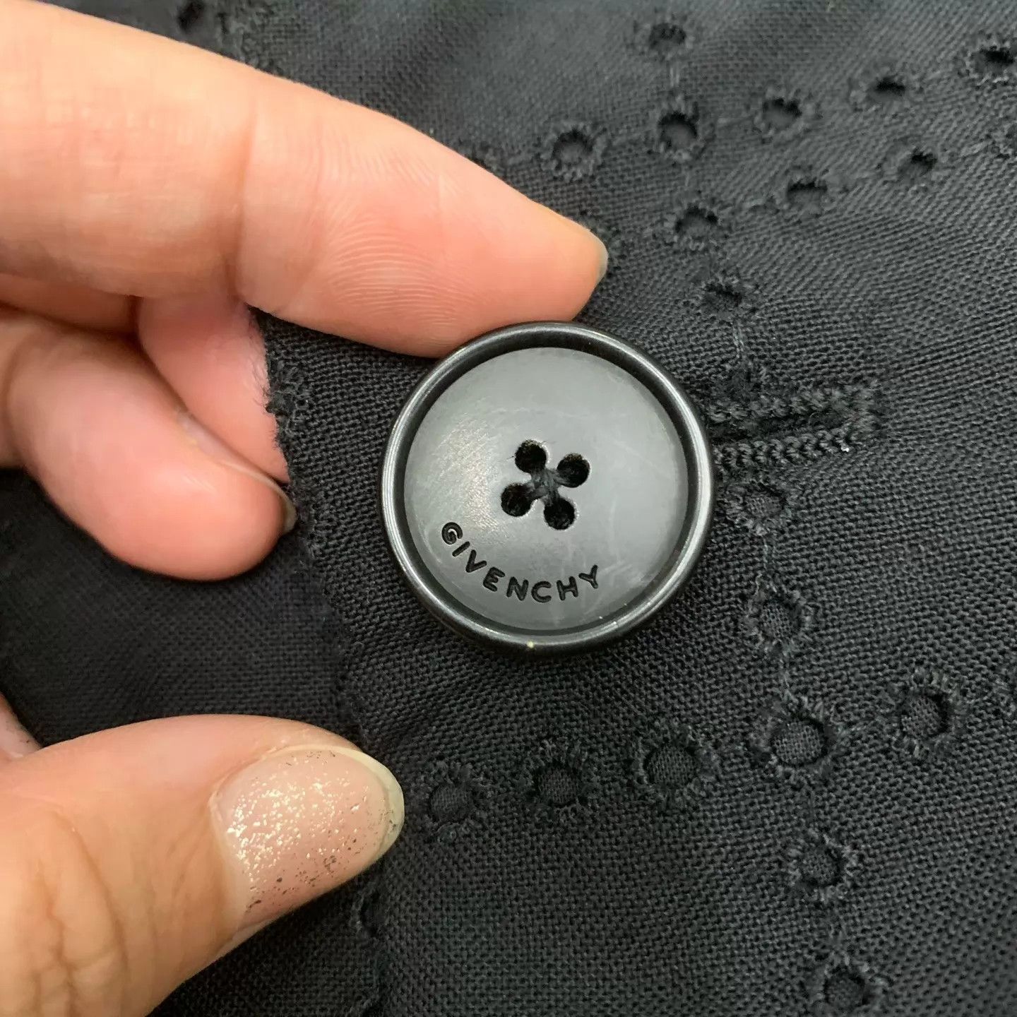 Givenchy Givenchy Black Cutout Runway Wool Blazer 48 95 New Size 48S - 7 Thumbnail