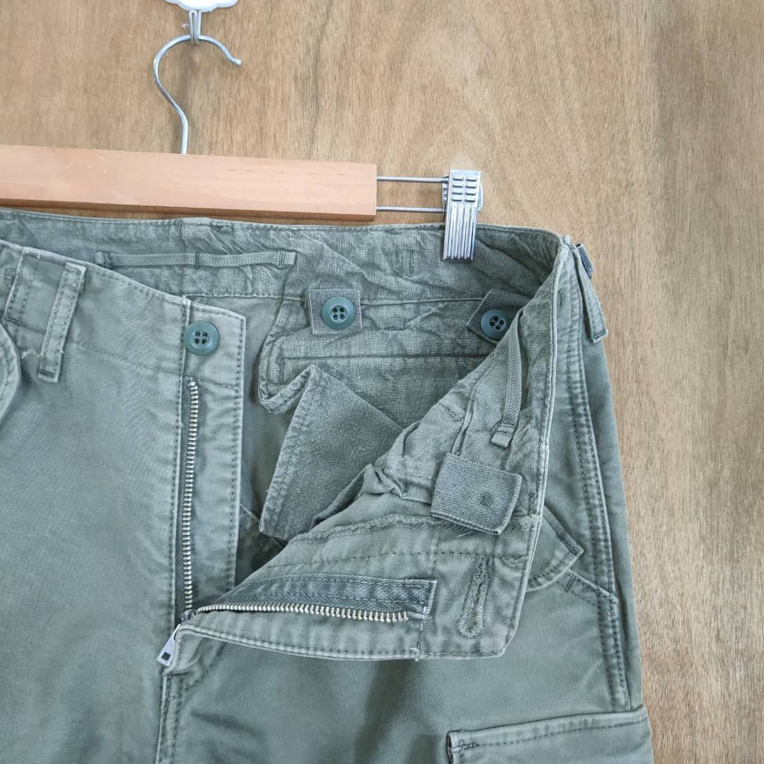 Japanese Brand AKM BONDAGE FADED CARGO PANTS Size US 32 / EU 48 - 9 Thumbnail
