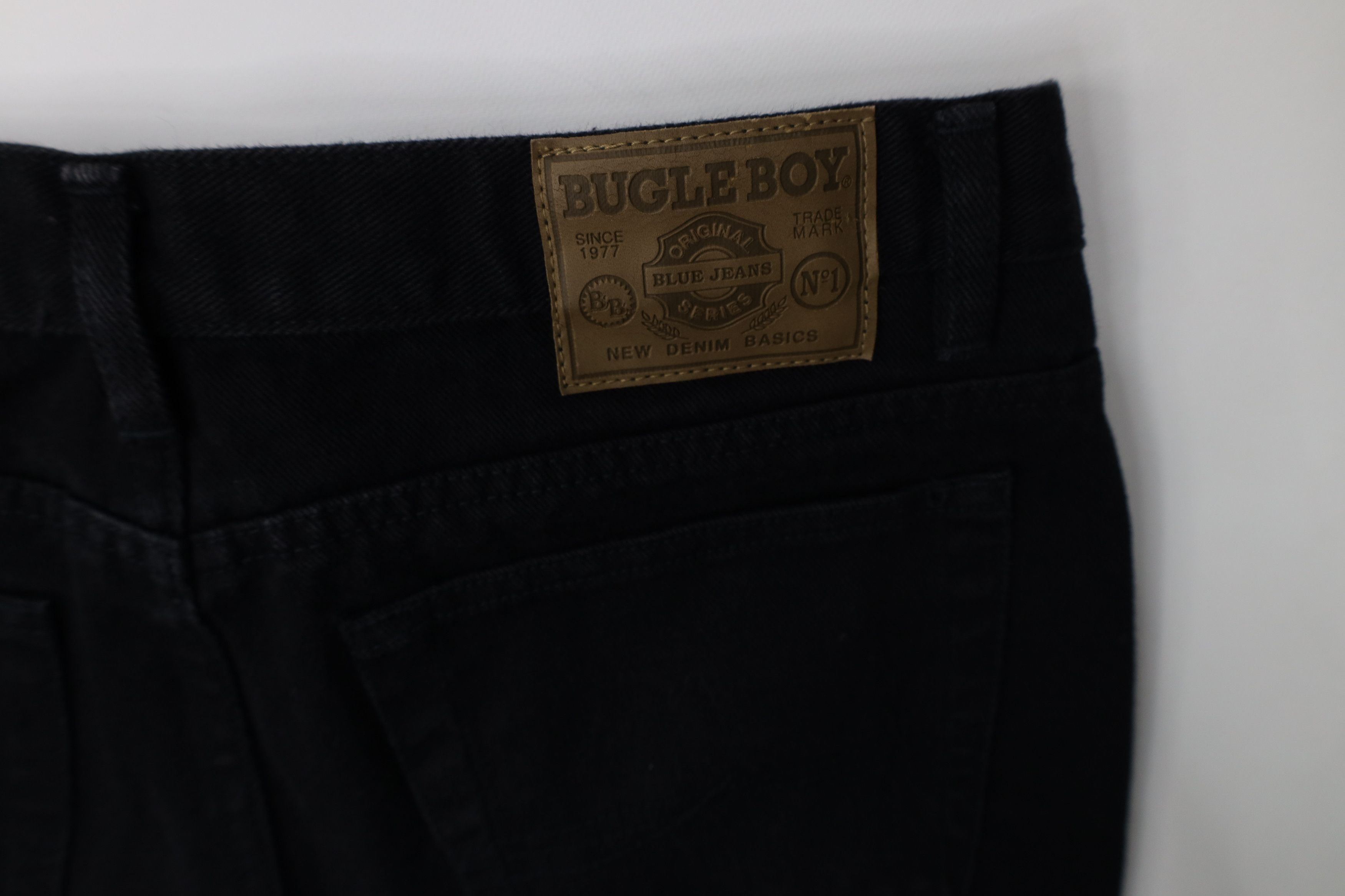 Vintage Vintage 90s Streetwear Baggy Straight Leg Denim Jeans Black Size US 34 / EU 50 - 13 Thumbnail