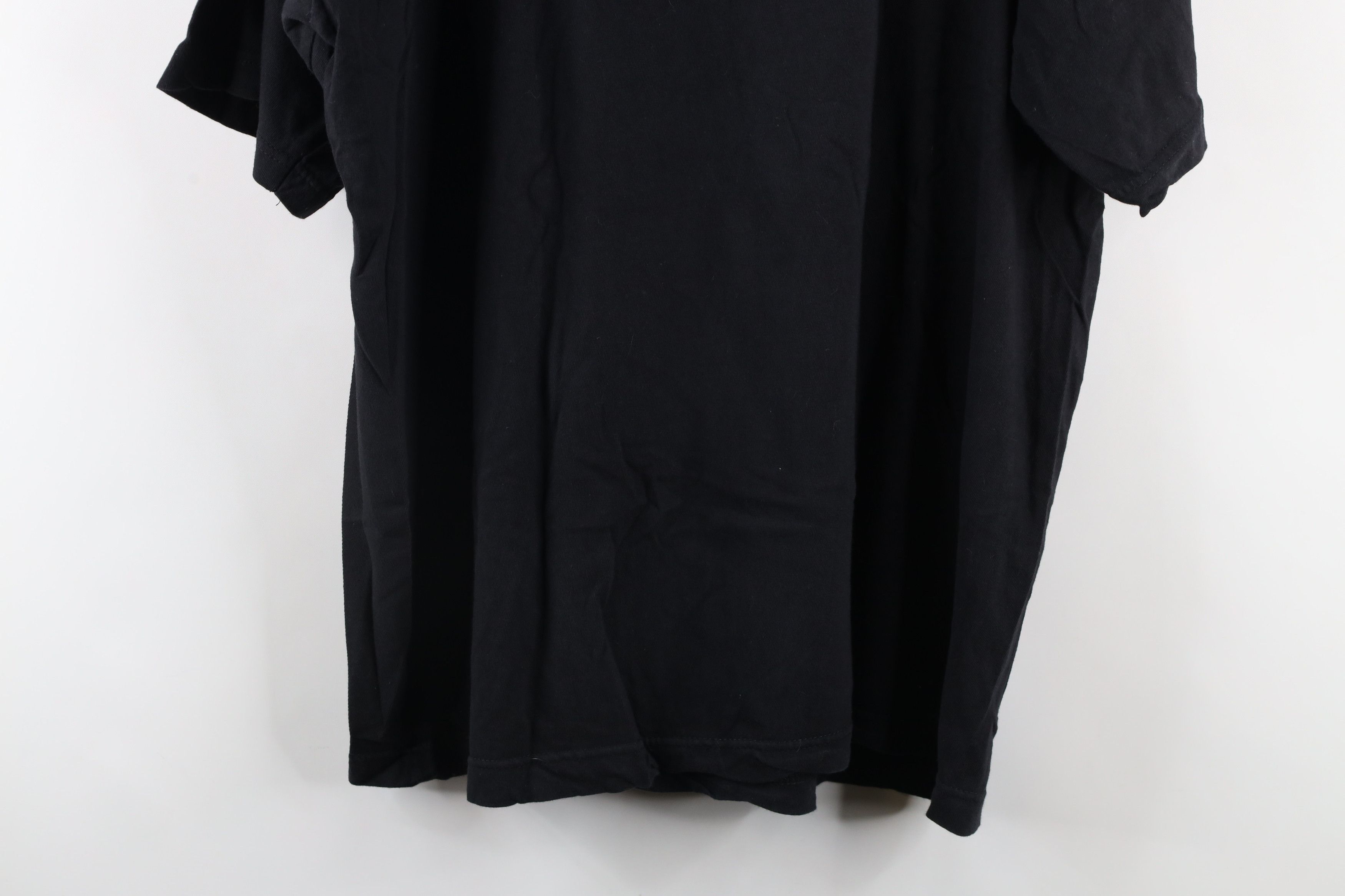 Vintage Vintage 90s Streetwear Short Sleeve T-Shirt Black Cotton Size US XXL / EU 58 / 5 - 9 Thumbnail