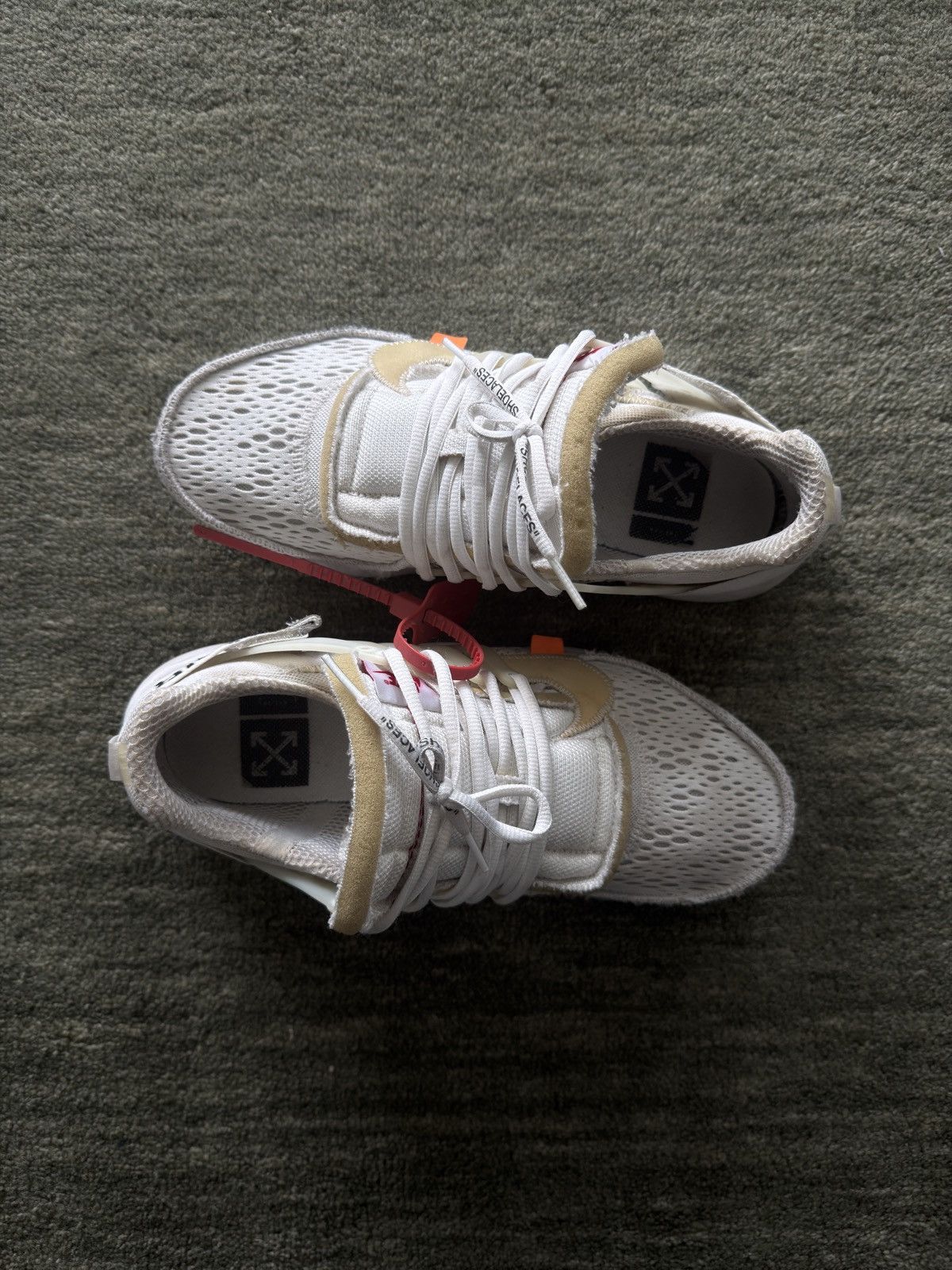 Nike × Off-White OFF WHITE X NIKE PRESTO WHITE Size US 9.5 / EU 42-43 - 4 Thumbnail