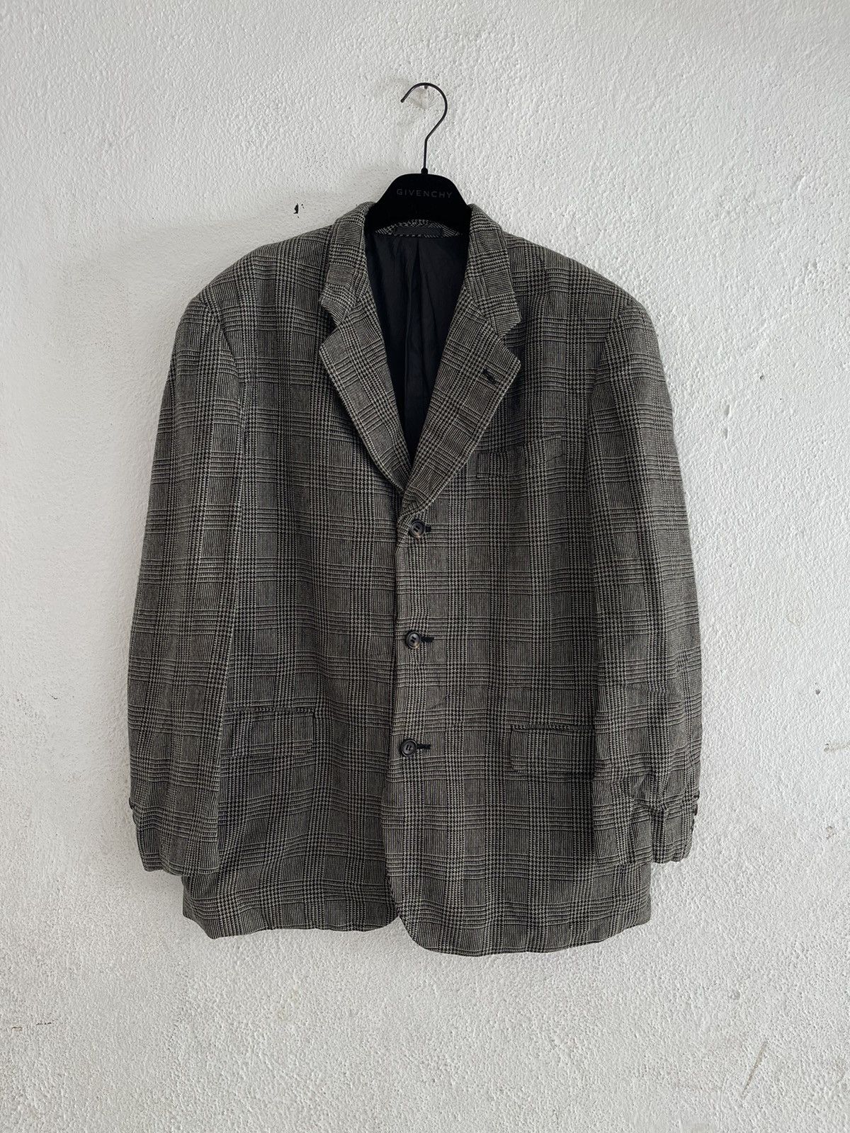 Comme des Garcons Homme AD1995 Comme Des Garcons Homme Blazer Acrylic Wool Size 52R - 1 Thumbnail