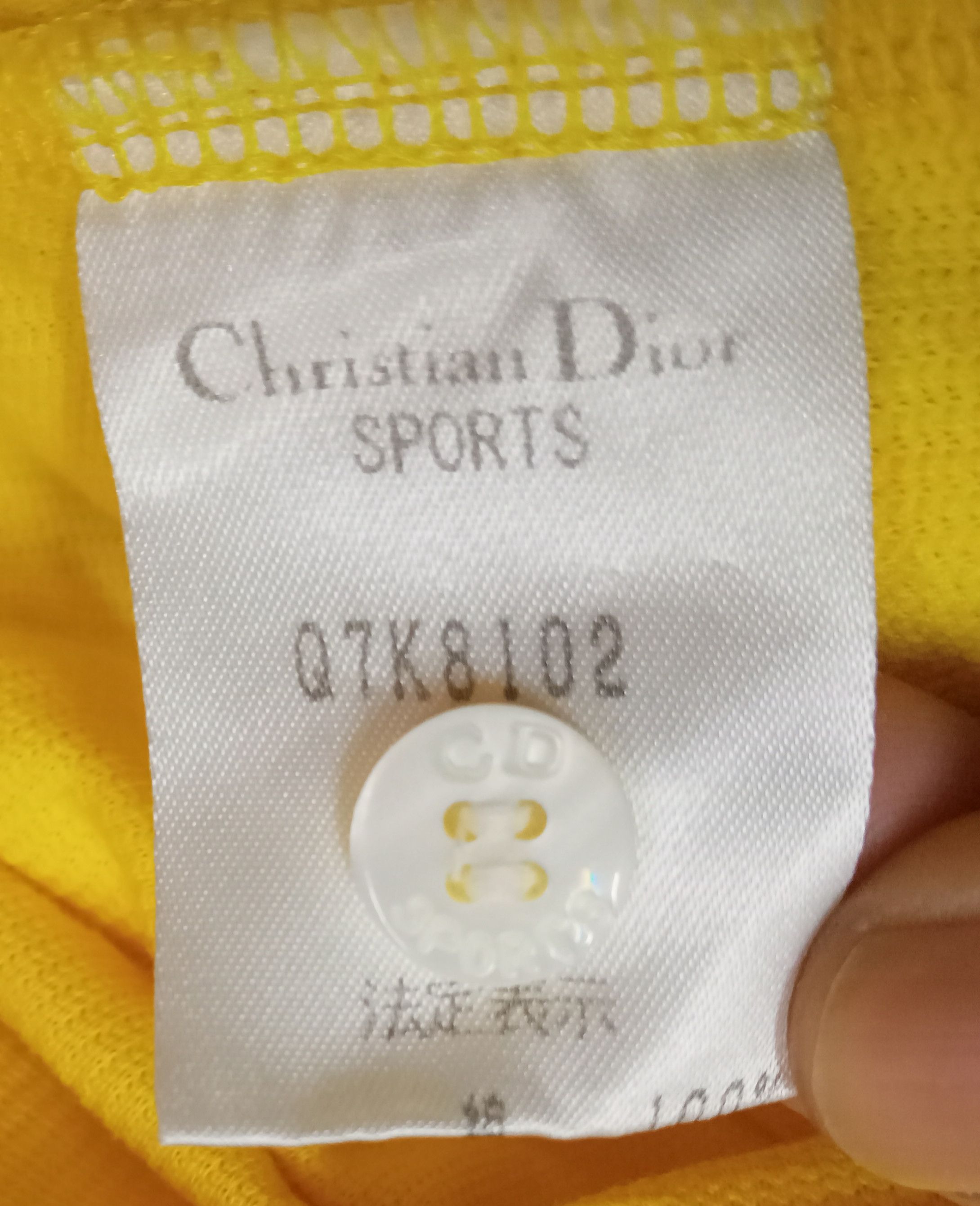 Christian Dior Monsieur × Vintage Vintage Rare Christian Dior Sports L/sleeve Polo Shirt Size L / US 10 / IT 46 - 4 Thumbnail