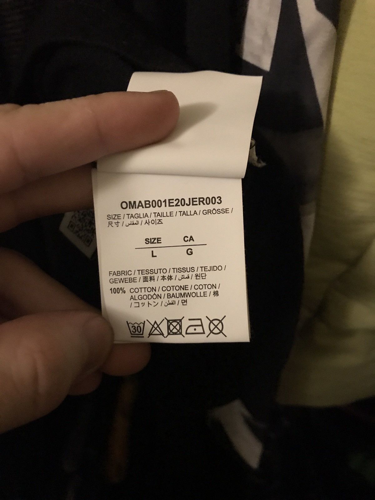 Rare Off White Marker Arrows Back Big Logo Long Sleeve