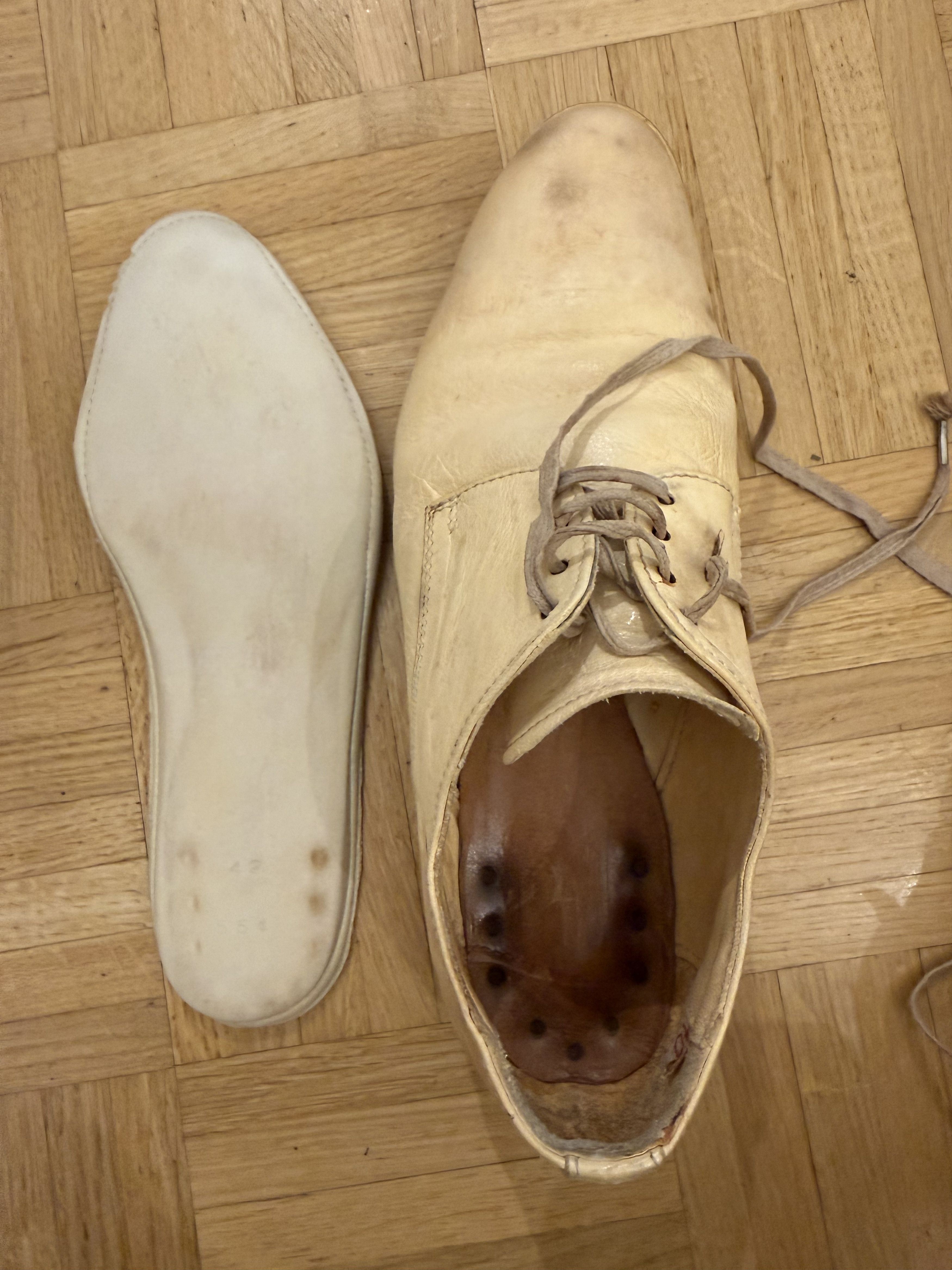 Carol Christian Poell Color 03 Derbies in ROOMS leather, size 7 Size US 9.5 / EU 42-43 - 8 Thumbnail