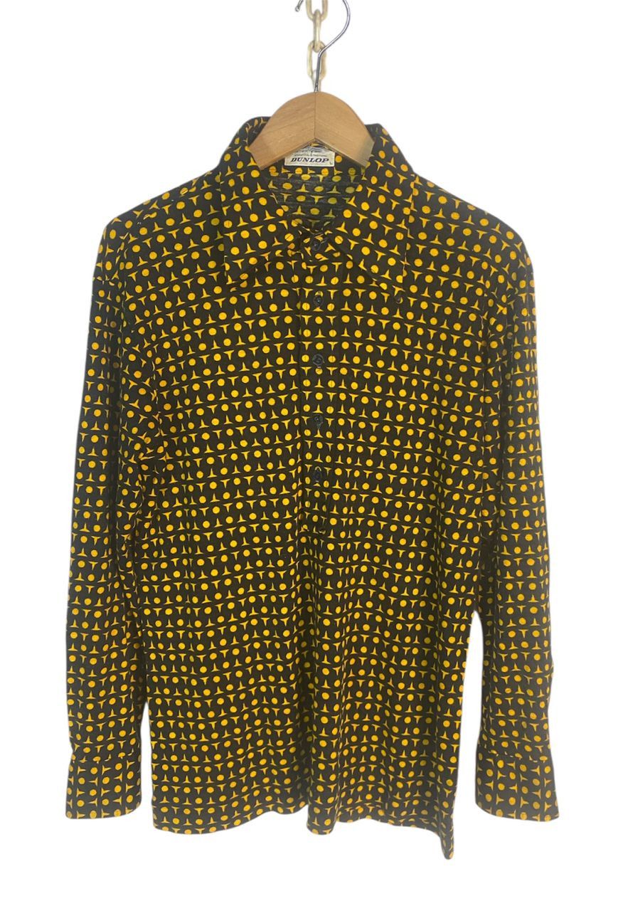 Dunlop Vintage dunlop half button up retro shirt Size US M / EU 48-50 / 2 - 1 Thumbnail