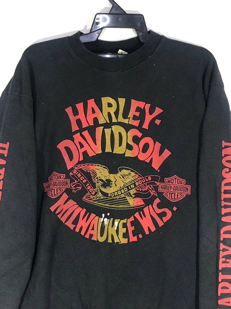 Harley Davidson vintage harley davidson milwaukee wis motorcyvle Size US L / EU 52-54 / 3 - 4 Thumbnail
