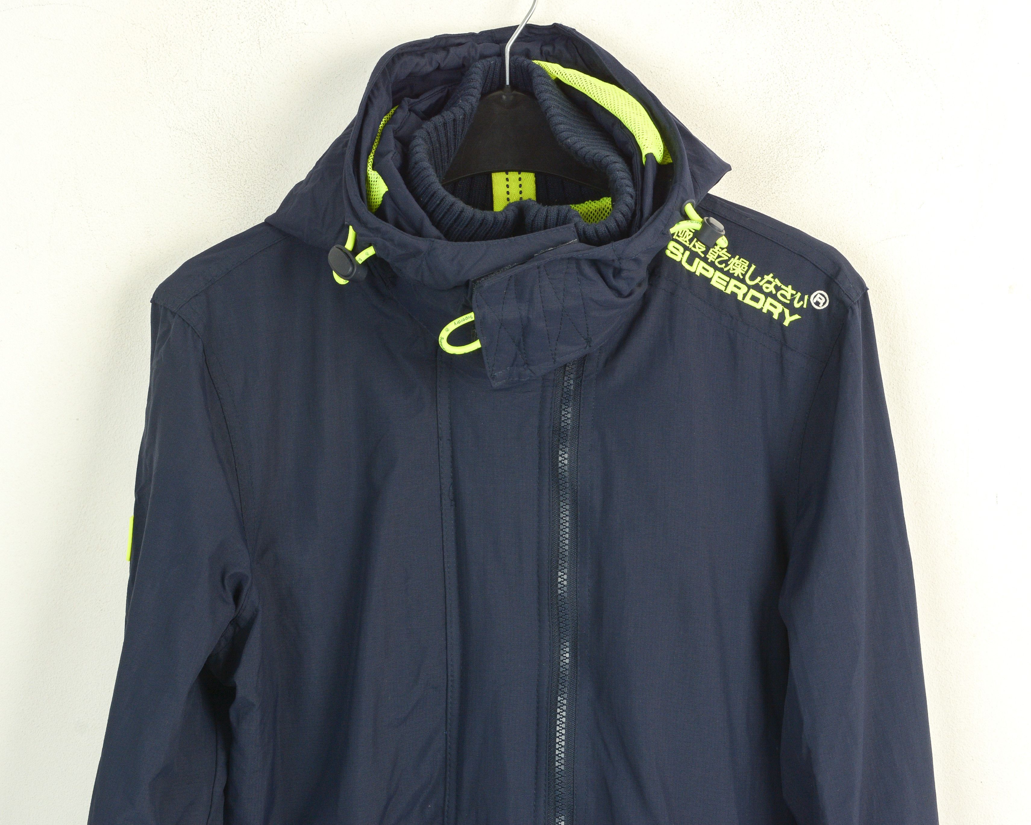 Superdry Women M Jacket Hooded Parka Coat Windbreaker Waterpoof Size M / US 6-8 / IT 42-44 - 2 Thumbnail