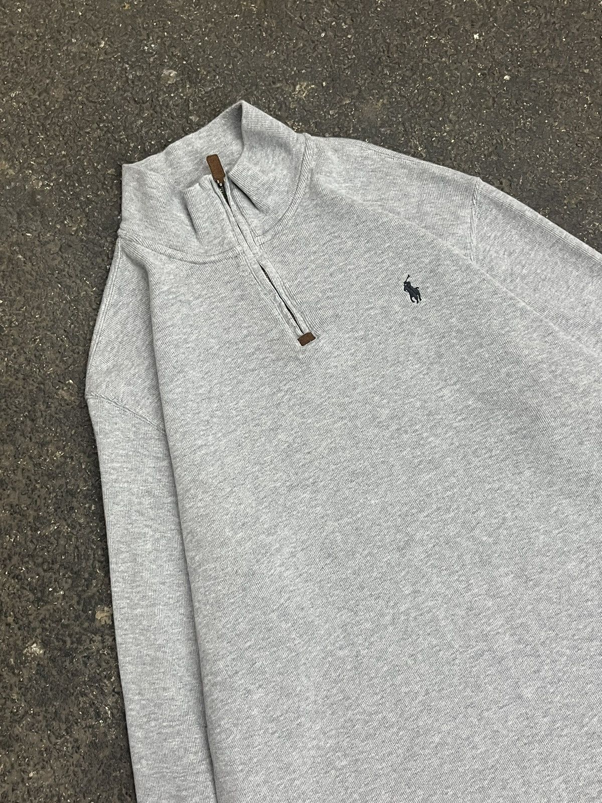 Polo Ralph Lauren × Vintage Polo Ralph Lauren 1/4th zip up sweatshirt preppy streetwear Size US XL / EU 56 / 4 - 3 Thumbnail