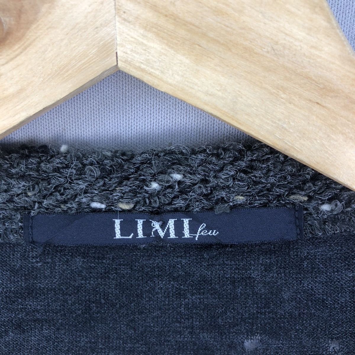 Yohji Yamamoto Limi Feu Ss03 Hybrid Grunge Distressed L/sleeve Top Size S / US 4 / IT 40 - 15 Thumbnail