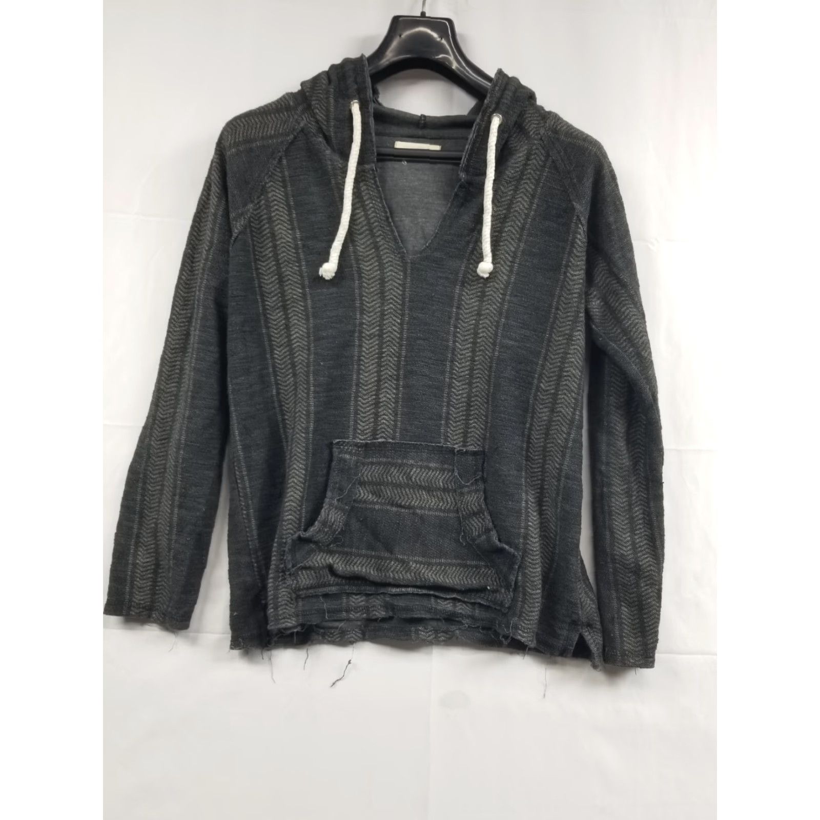 Vintage Ocean Drive Hoodie Pullover Women Size M Gray Graphic Print Hooded Pockets All Seasons Casual Sweater Sweatshirt Size M / US 6-8 / IT 42-44 - 2 Thumbnail
