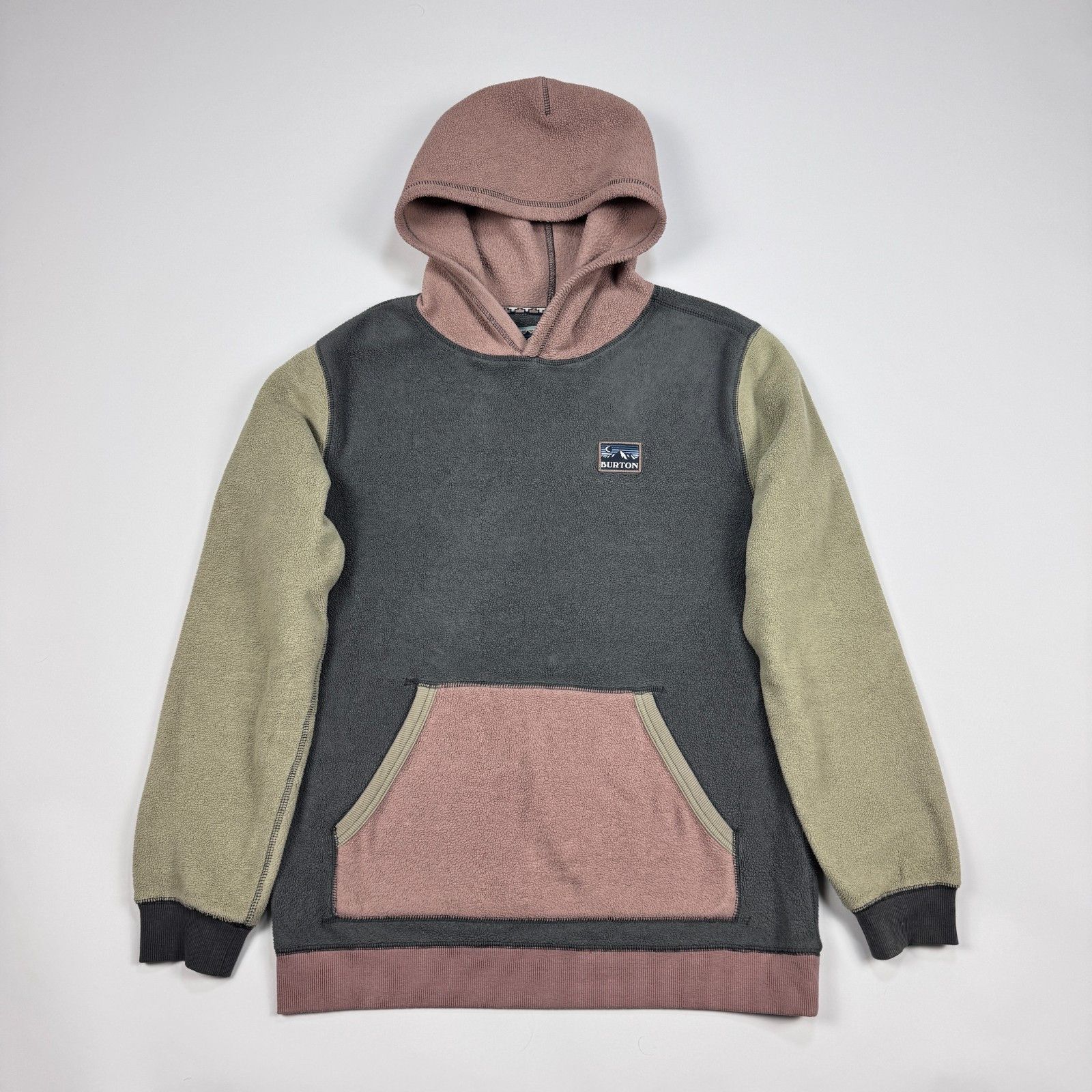 Burton Burton Fleece Hoodie Colorblock Gorpcore Size US M / EU 48-50 / 2 - 1 Thumbnail