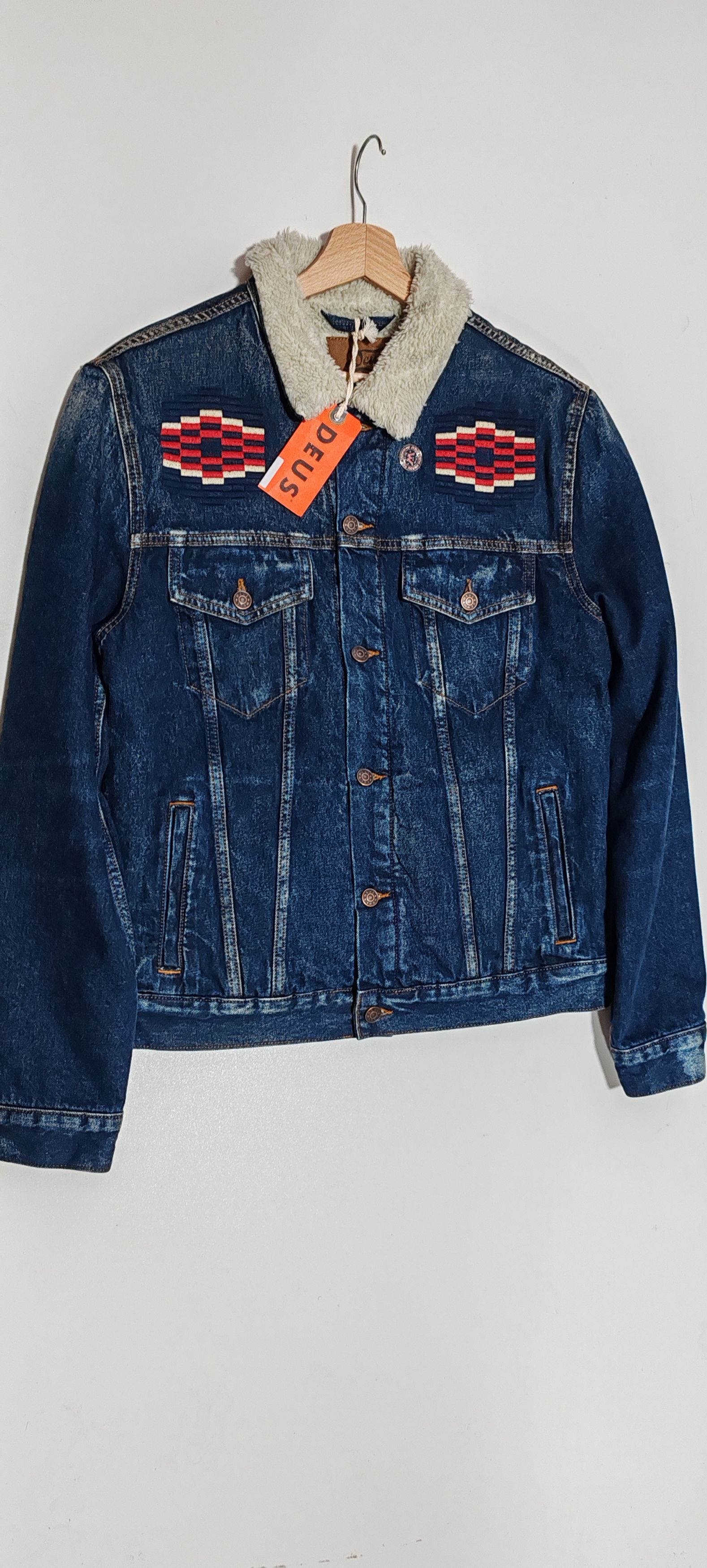 Deus Ex Machina Veste Vintage Bleu Deus Ex Machina- 747Ronald Tg:S Size US S / EU 44-46 / 1 - 5 Thumbnail