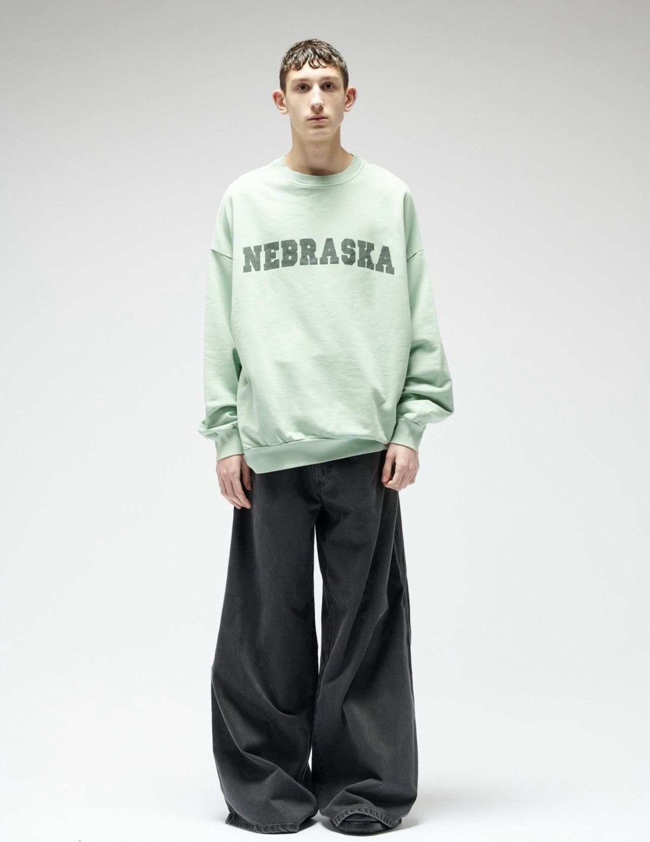 Raf Simons Nebraska Archive Redux AW02 Virginia Creeper Sweatshirt Size US M / EU 48-50 / 2 - 2 Thumbnail