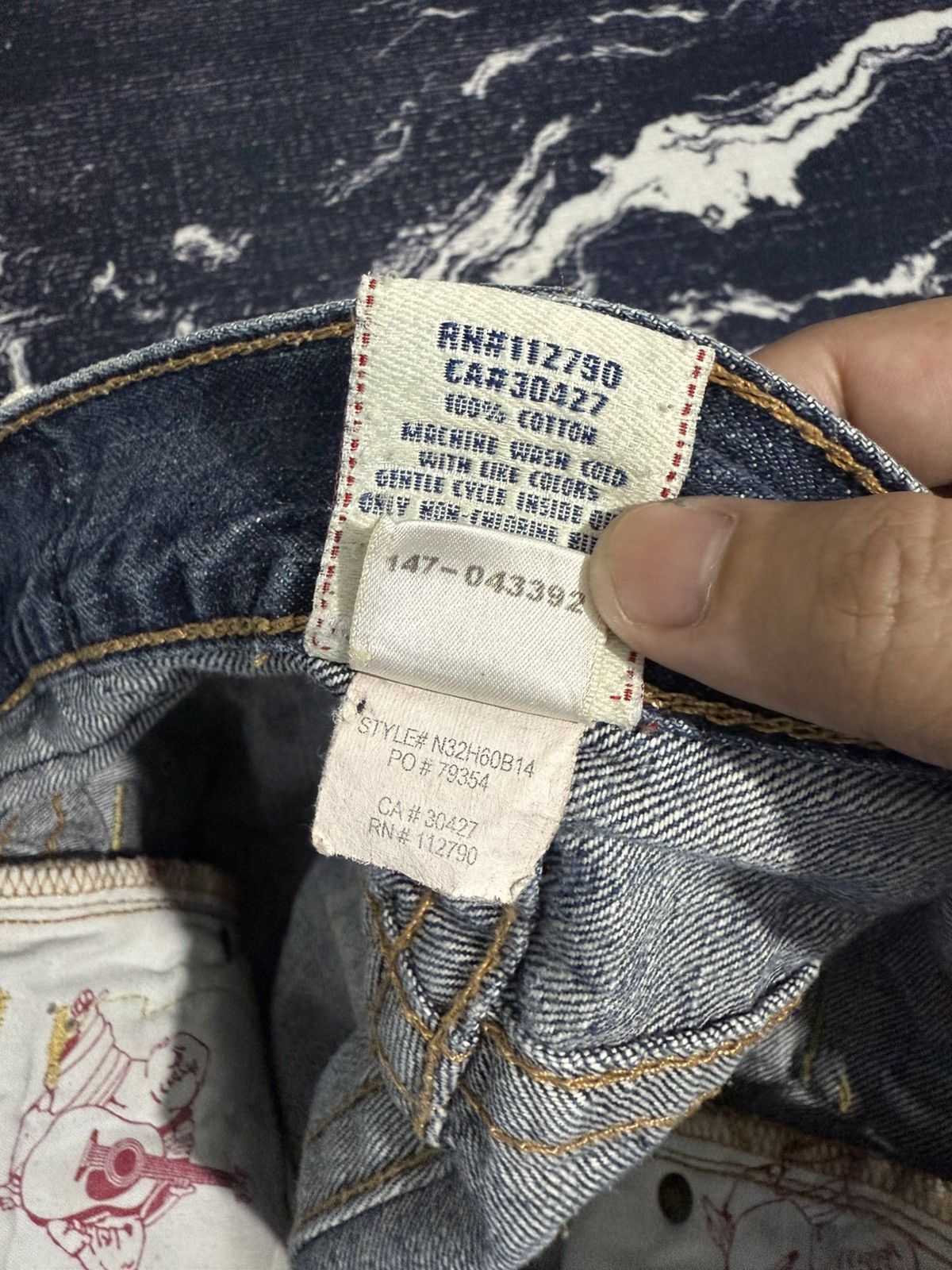 True Religion True religion world tour section slim jeans Size US 29 - 14 Thumbnail
