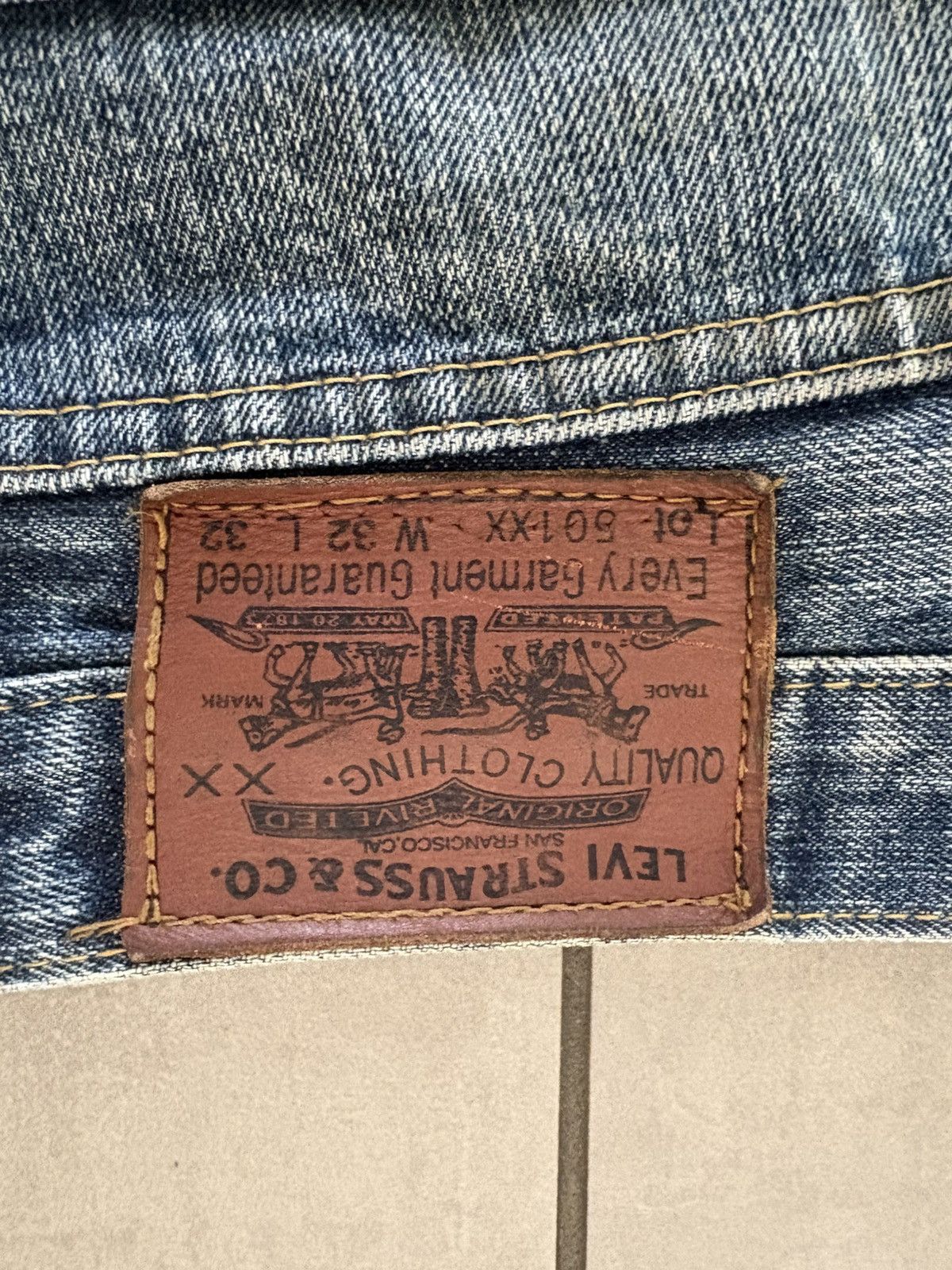 Levi's Levi Big E Selvedge Size US 31 - 4 Thumbnail