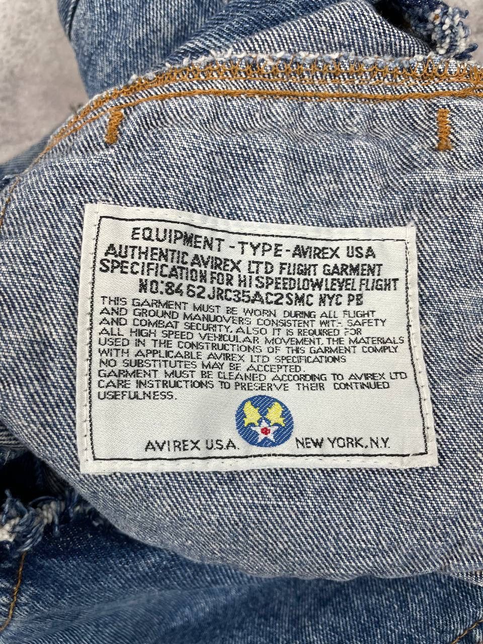 Avirex Avirex Usa Men’s Vintage Denim Vest Blue Sleeveless Size M Size US M / EU 48-50 / 2 - 5 Thumbnail