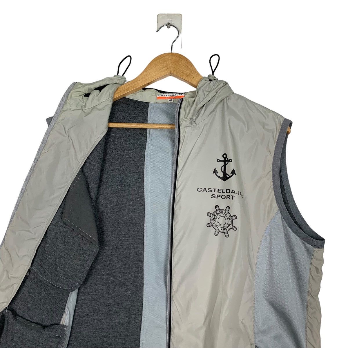 Jean Charles De Castelbajac CASTELBAJAC SPORTS Hooded Light Vest #0965-C43 Size US M / EU 48-50 / 2 - 11 Thumbnail