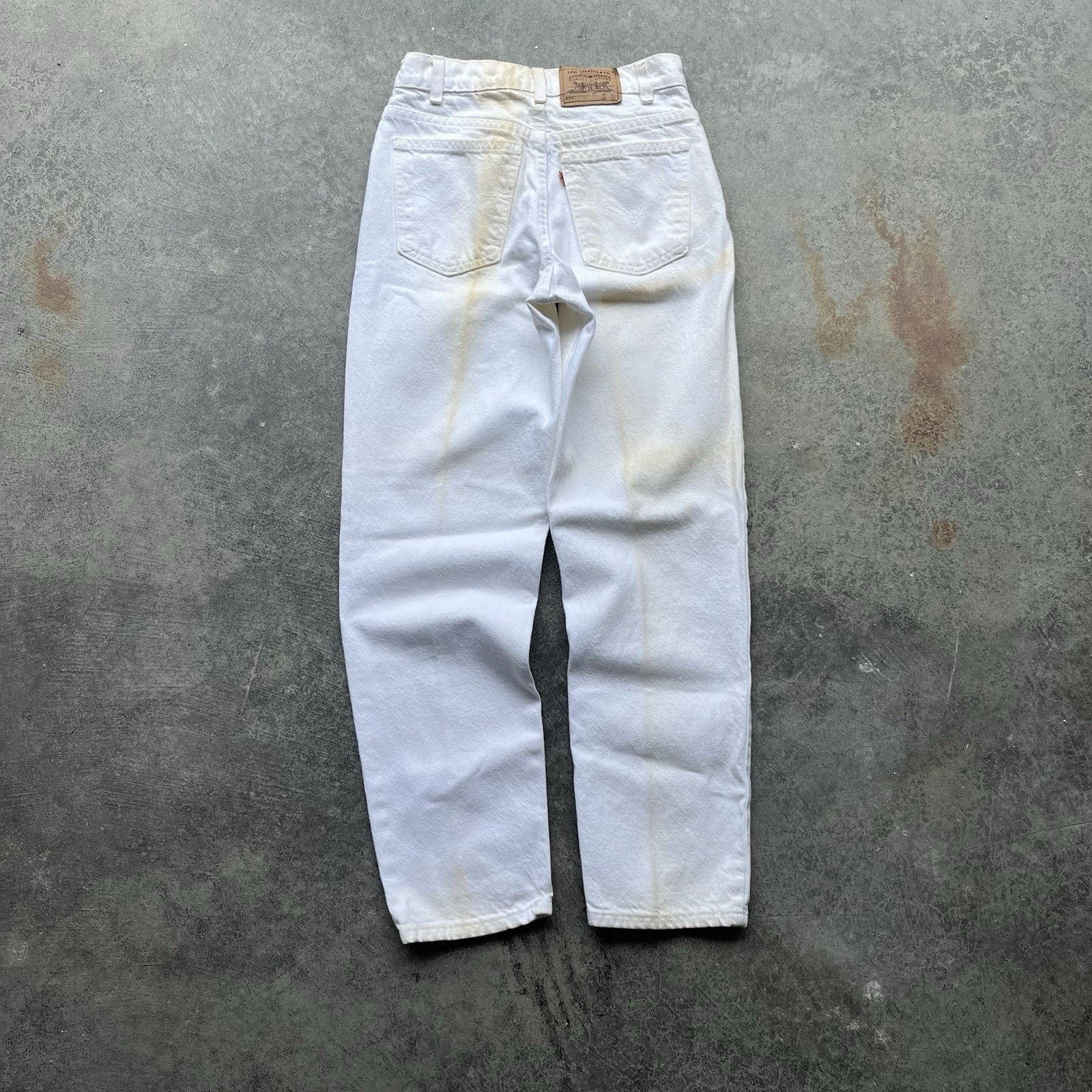 Levi's Vintage 90’s Levi’s 550 Orange Tab Jeans Men’s 28 X 30 Stude Size US 28 / EU 44 - 1 Thumbnail