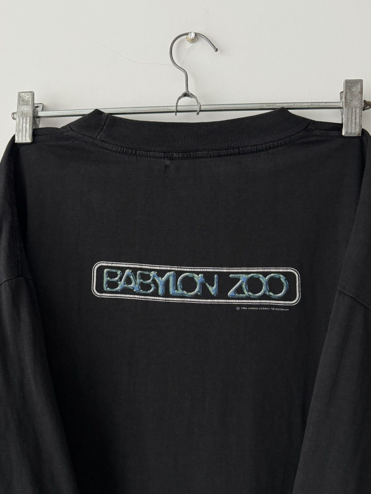 Band Tees × Vintage Vintage 1996 Babylon Zoo ‘Spaceman’ Distressed Band T-Shirt Size US XL / EU 56 / 4 - 7 Thumbnail