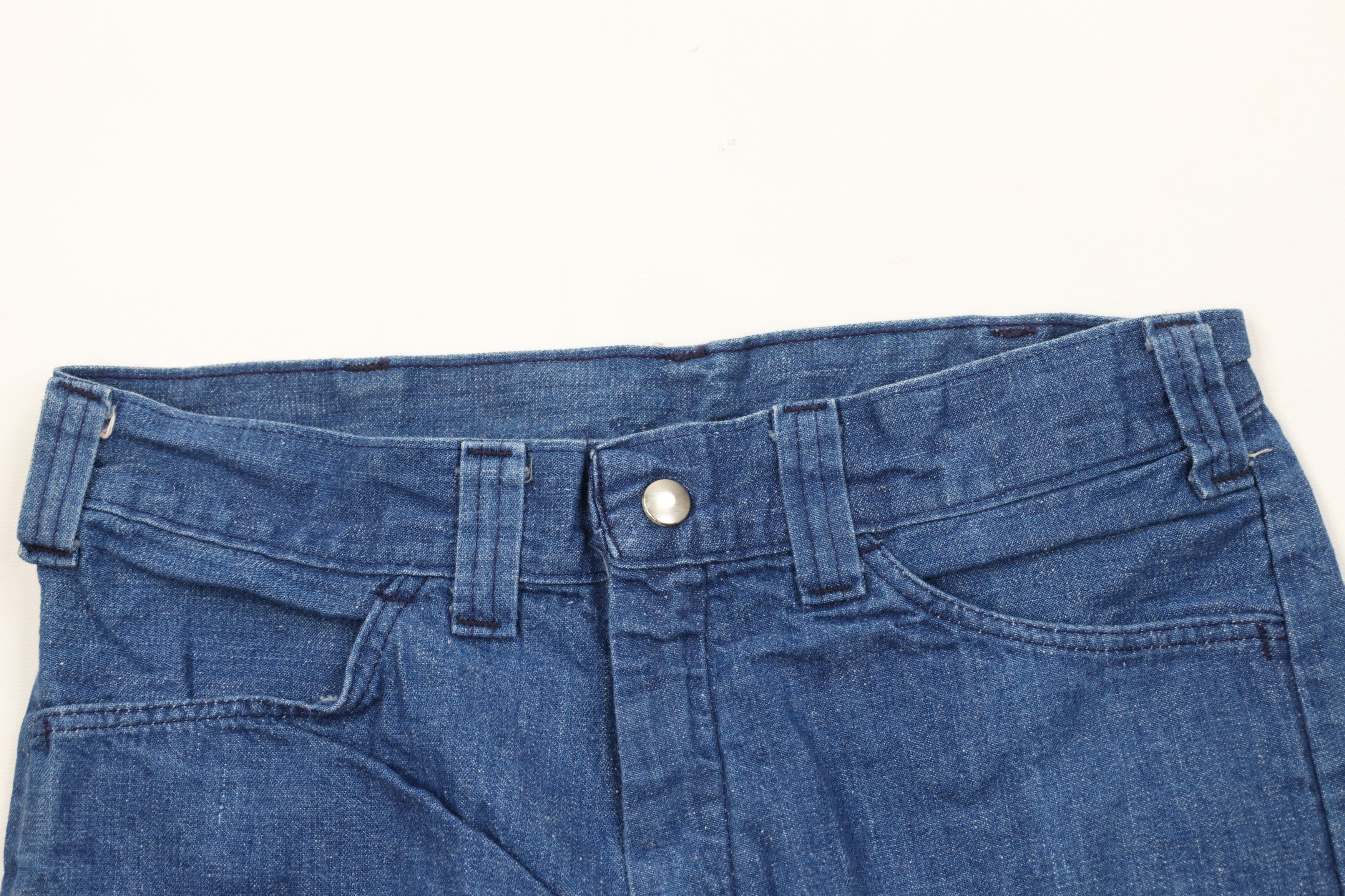 Vintage Vintage 60s 70s Streetwear Cut Off Denim Jean Shorts USA Size US 30 / EU 46 - 2 Thumbnail