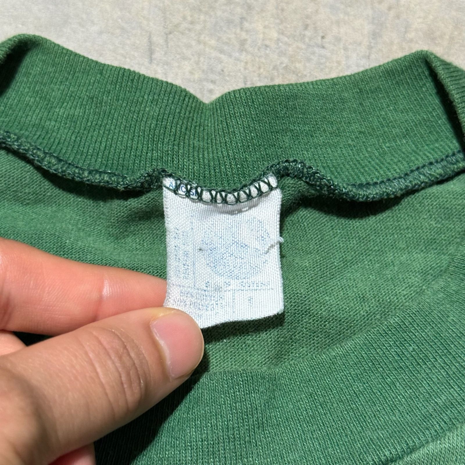 Fruit Of The Loom Vintage MSU Michigan State Spartans Tee 80s 90s Size US L / EU 52-54 / 3 - 2 Thumbnail