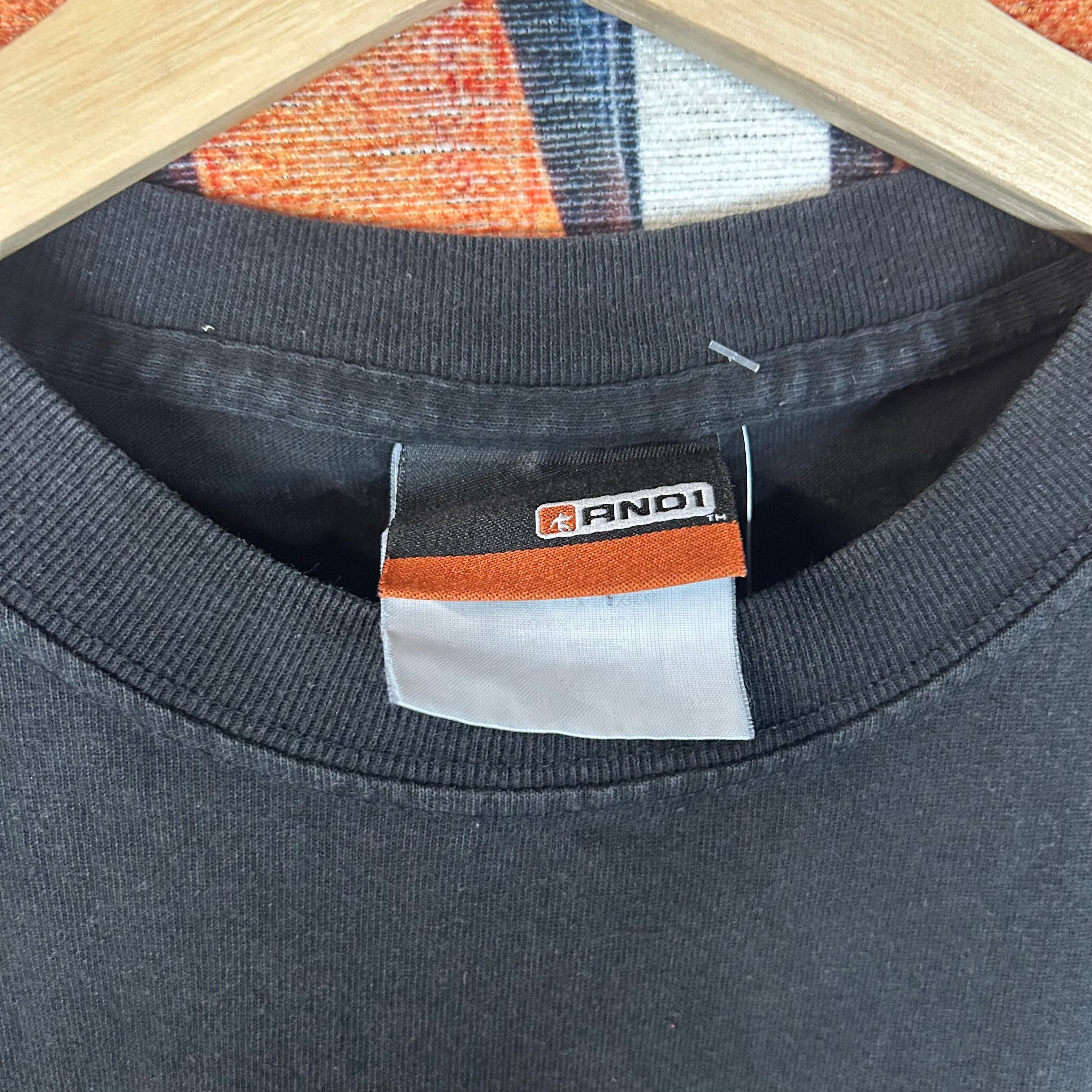 Vintage Y2K AND-1 Basketball Tee Size Large Size US L / EU 52-54 / 3 - 3 Thumbnail