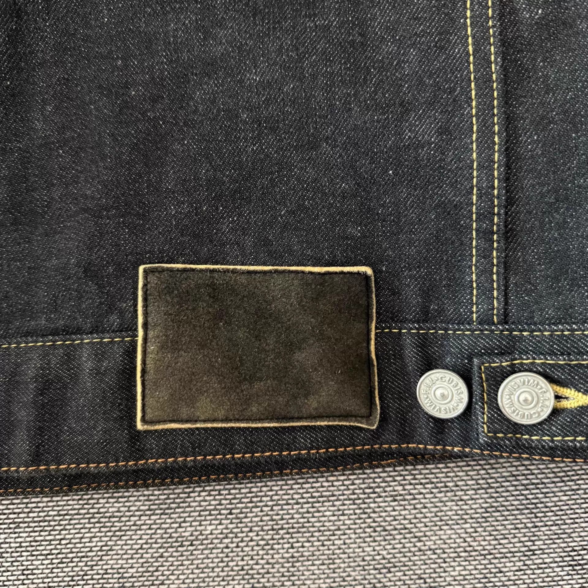 Visvim Visvim 101 21AW Black Raw Denim Jacket Type 2 Size US M / EU 48-50 / 2 - 4 Thumbnail