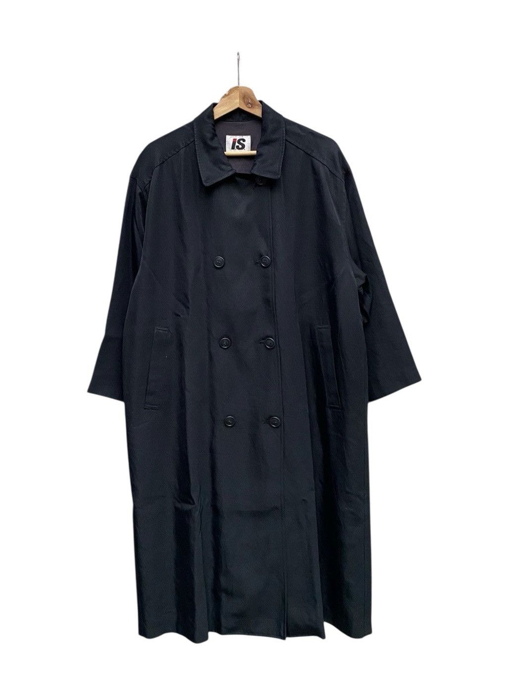 Issey Miyake Vintage ISSEY MIYAKE Long Trench Coat Rare Design