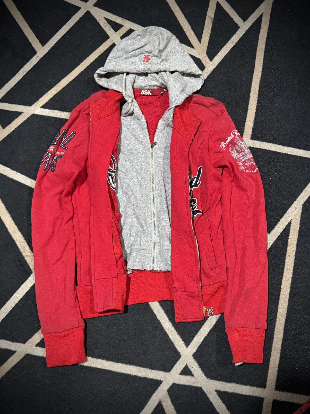 If Six Was Nine Double Layers Ask Enquired British Culture Hoodie Size US S / EU 44-46 / 1 - 3 Thumbnail