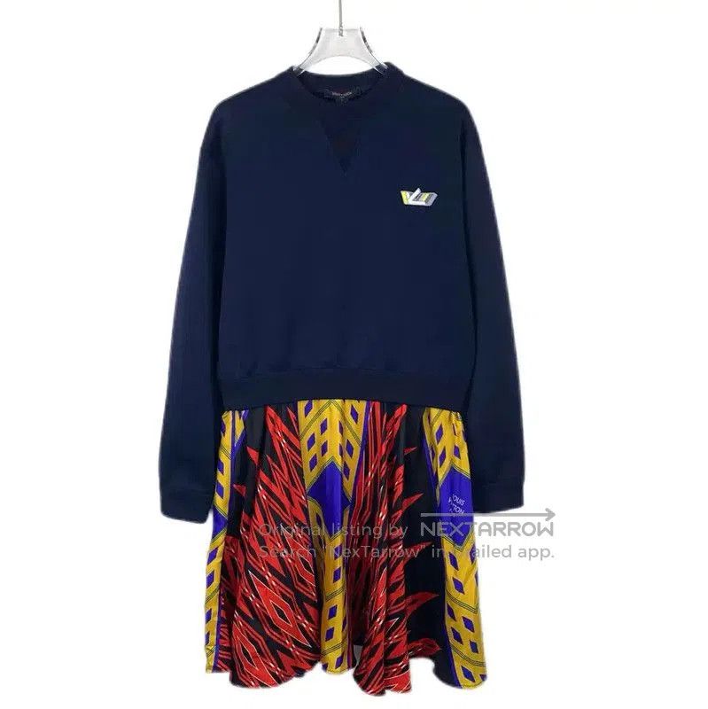 Louis Vuitton Graphic Sweatshirt Dress for Women .