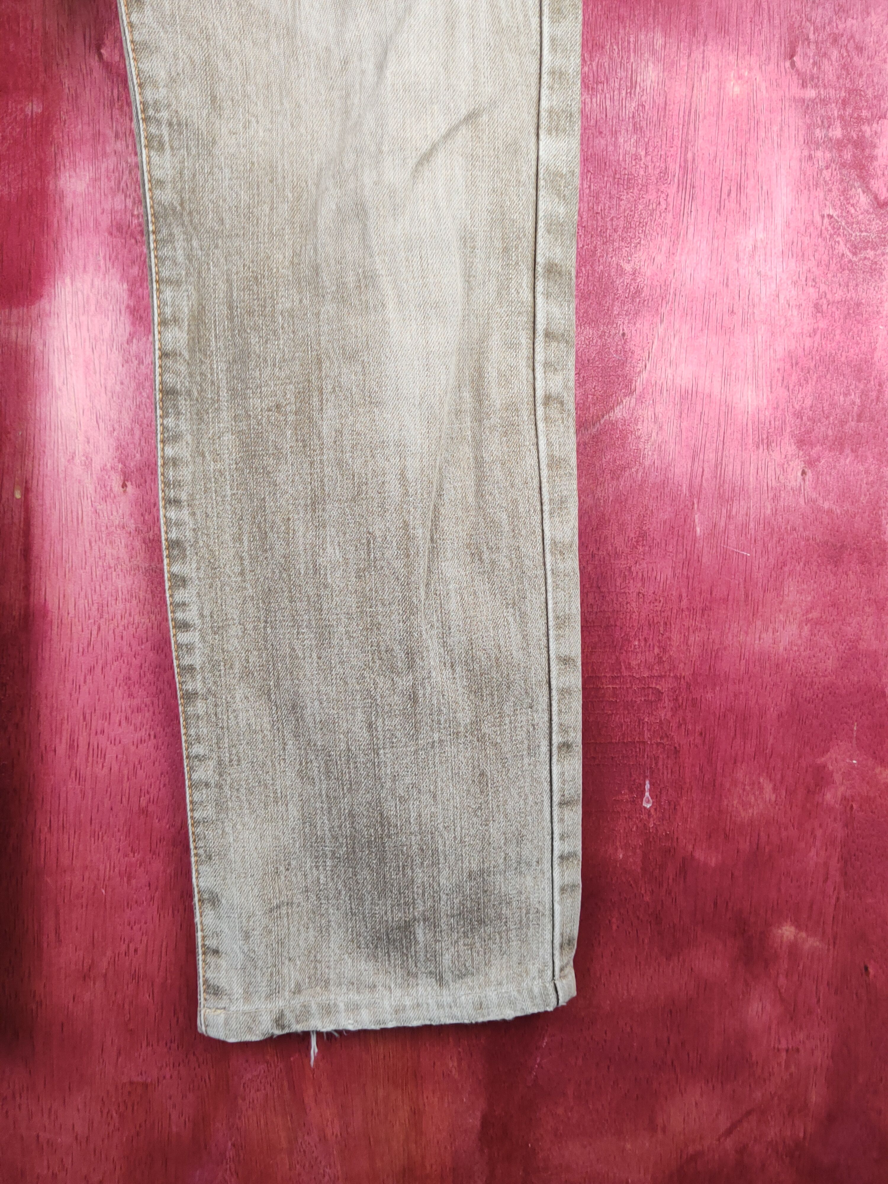 Edwin Edwin Brown Faded vintage Distressed Ripped Jeans #S1650 Size US 32 / EU 48 - 6 Thumbnail