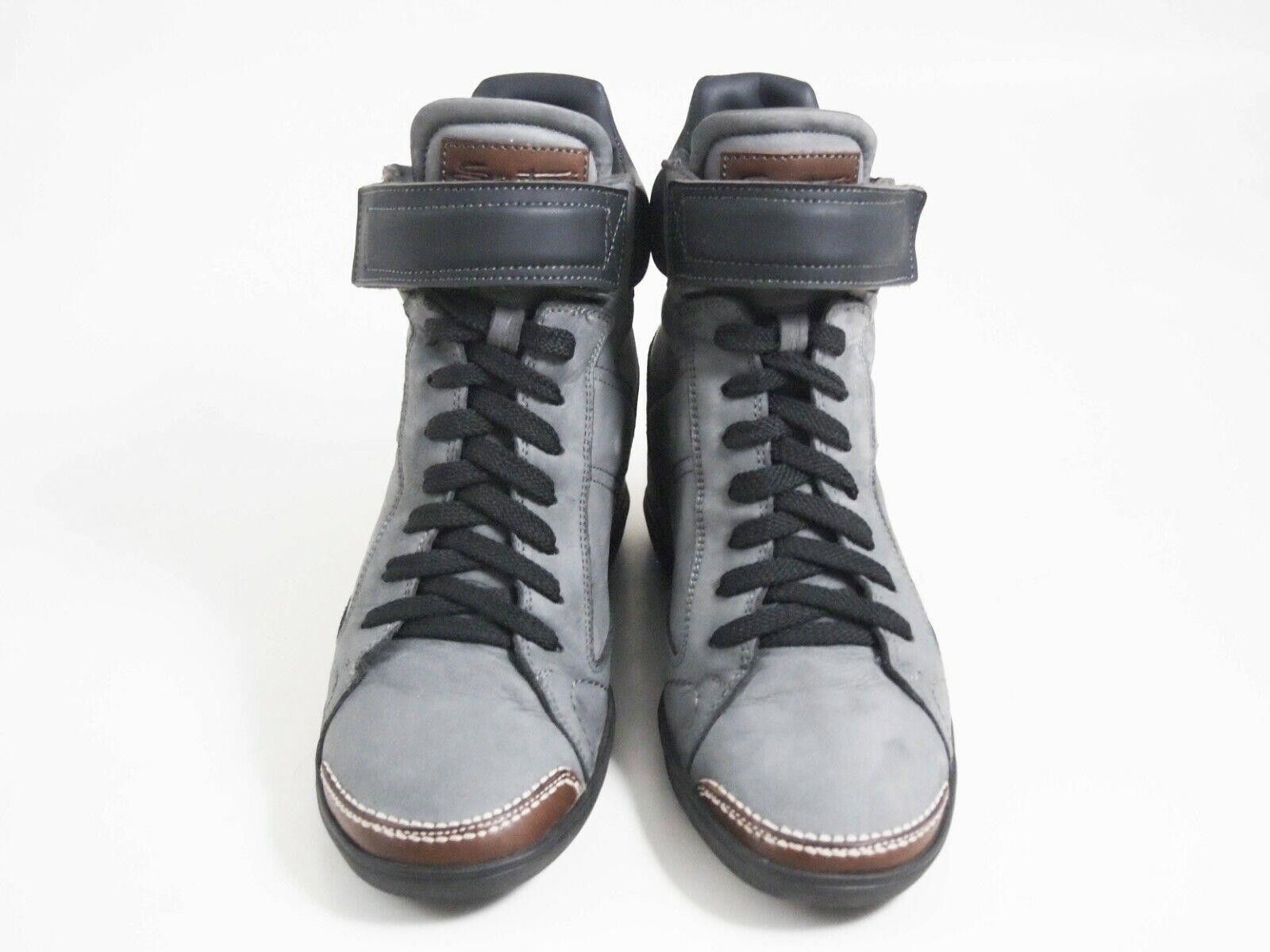 Santoni Santoni Sneakers Boots Hidden Heel Gray Suede US 6 EU 36 Size US 6 / IT 36 - 3 Thumbnail