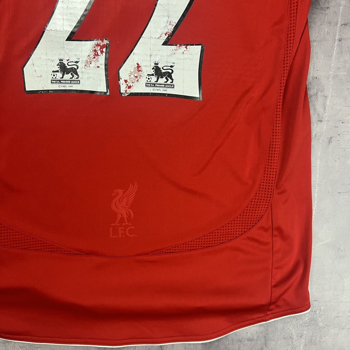 Adidas Rare! Sissoko 22 Liverpool Adidas Soccer Jersey Shirt 00s Size US S / EU 44-46 / 1 - 11 Thumbnail