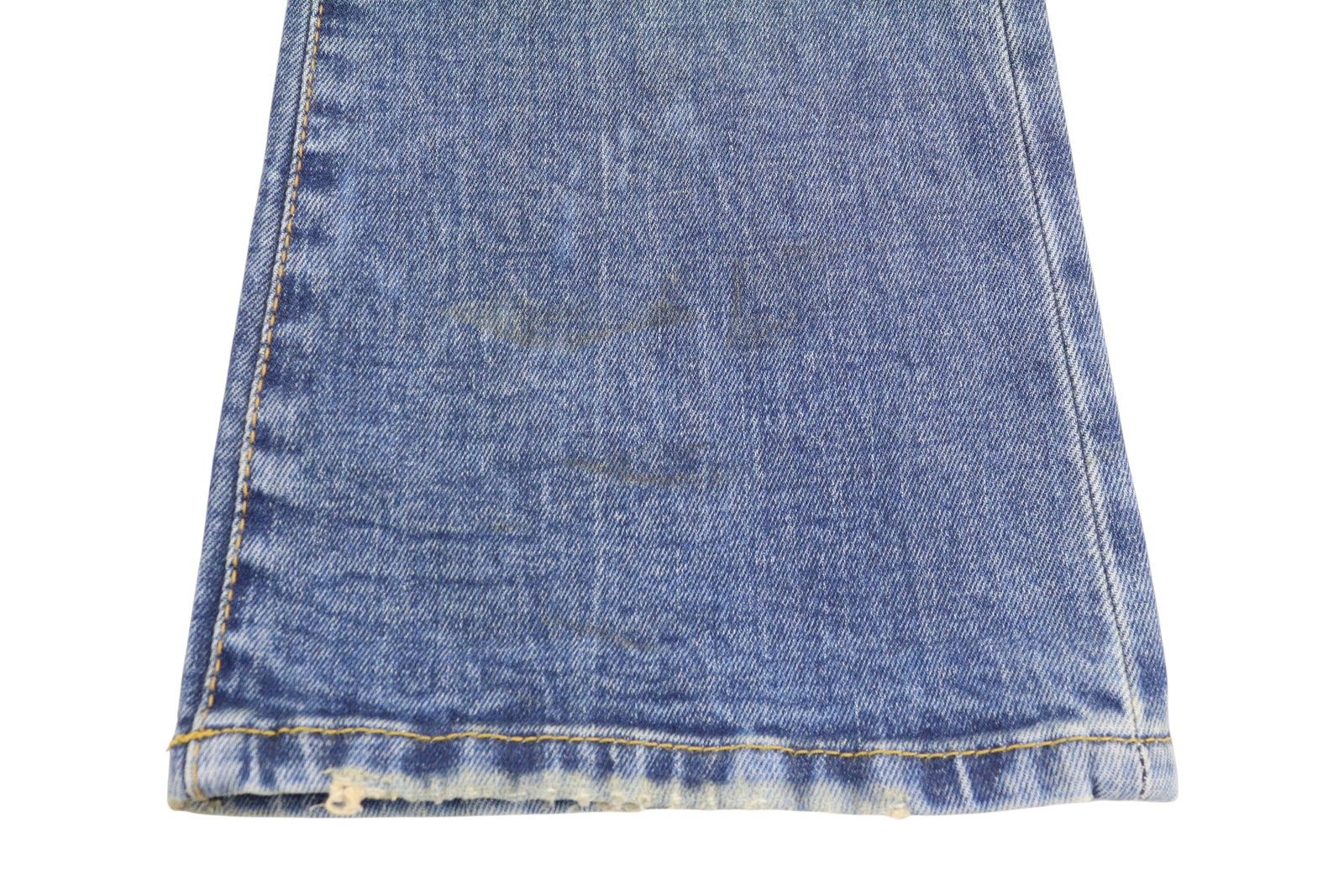 R13 KICK FIT 27 Kelly Faded Denim RRP699 87181 Size 27" / US 4 / IT 40 - 12 Thumbnail
