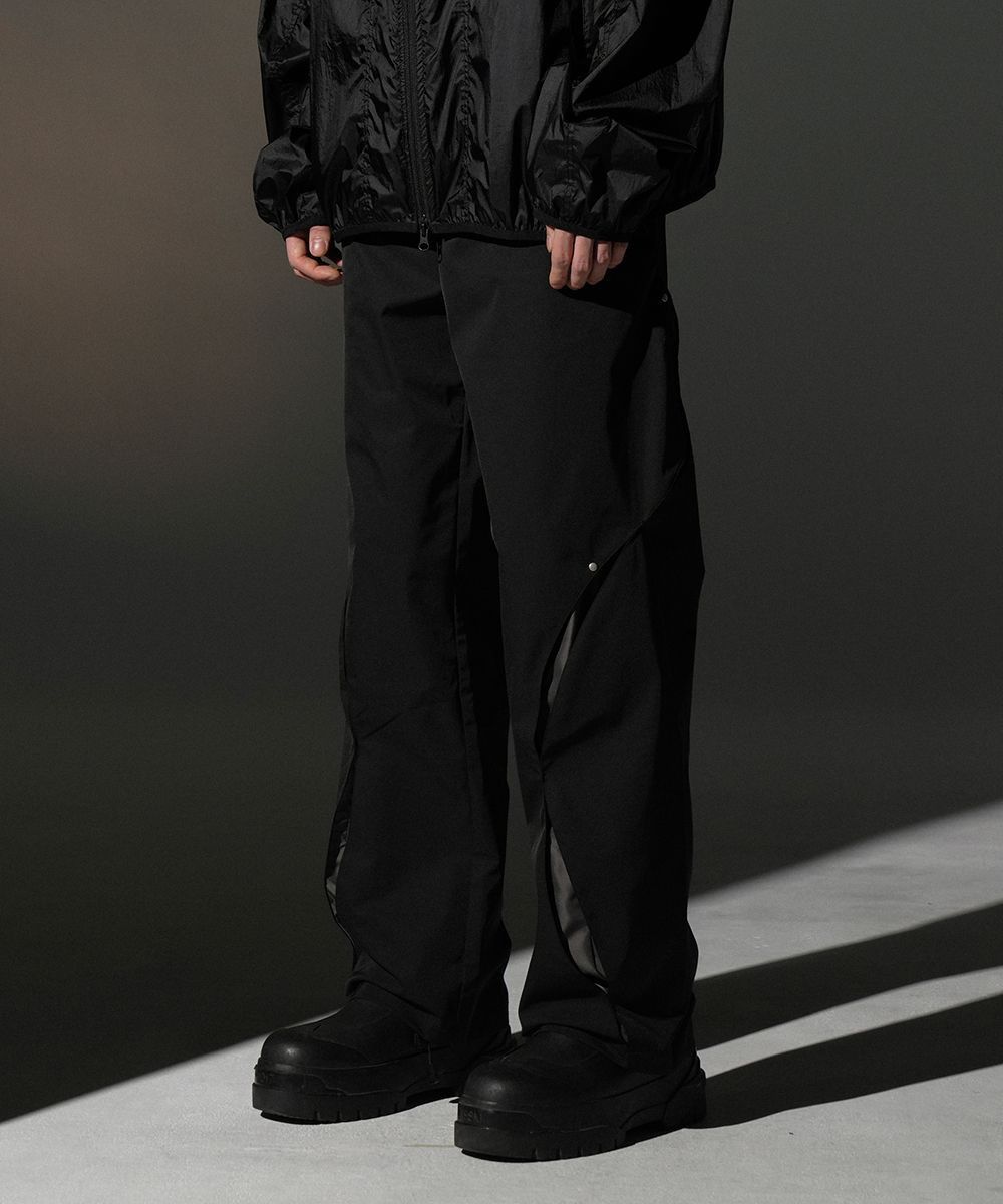 GRAILZ Grailz CIRCLE SLIT TROUSER [BLACK] size 3 Size US 33 - 3 Thumbnail