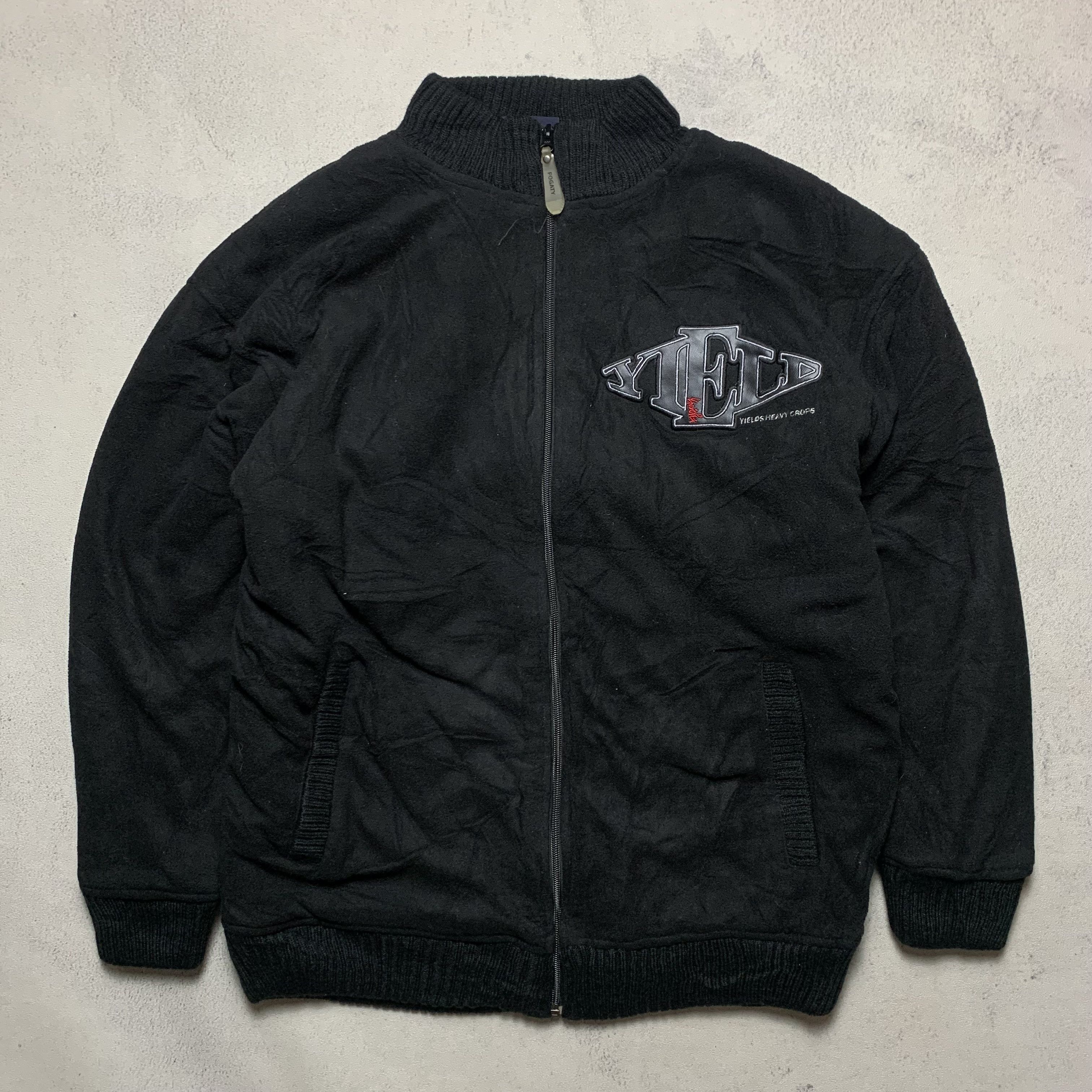 Japanese Brand Vintage Yields Heavy Crops Polar Fleece Jacket Size US L / EU 52-54 / 3 - 1 Thumbnail
