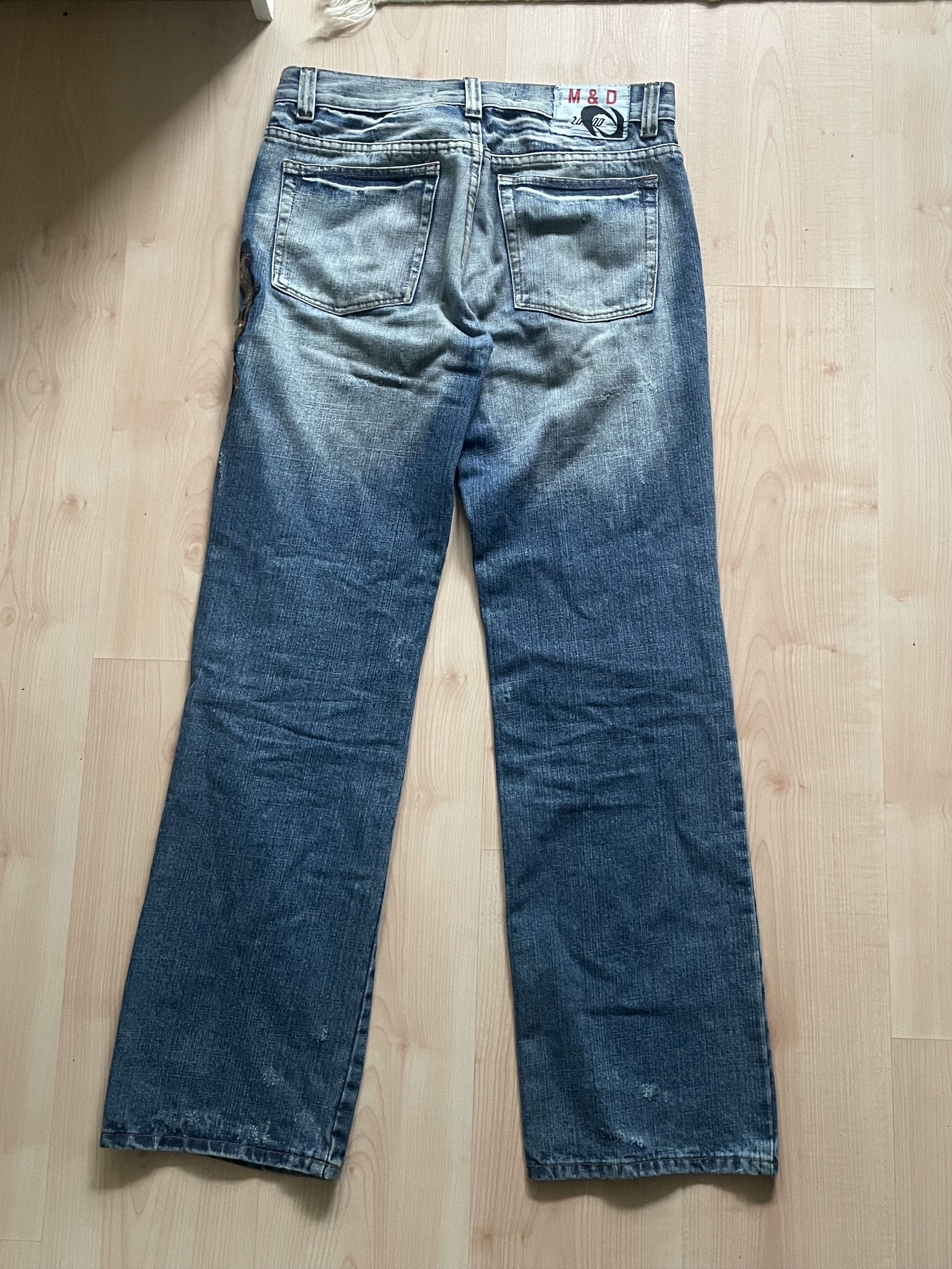 Other Vintage jeans straight fit y2k rap hip hop opium drill style Size US 30 / EU 46 - 3 Thumbnail