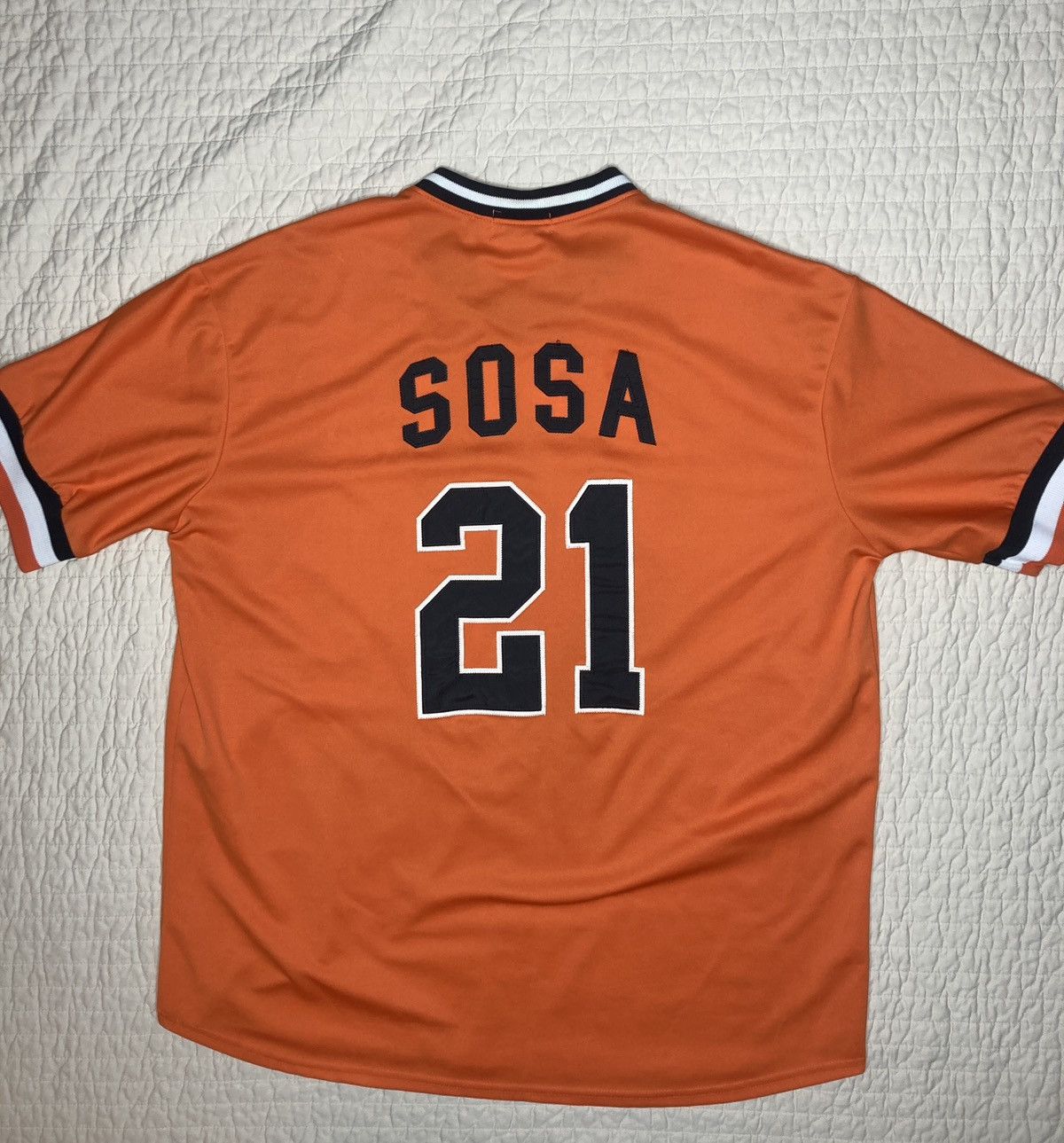 MLB × Mitchell & Ness × Vintage Baltimore Orioles Sammy Sosa Baseball Jersey (2004) Size US XXL / EU 58 / 5 - 2 Thumbnail