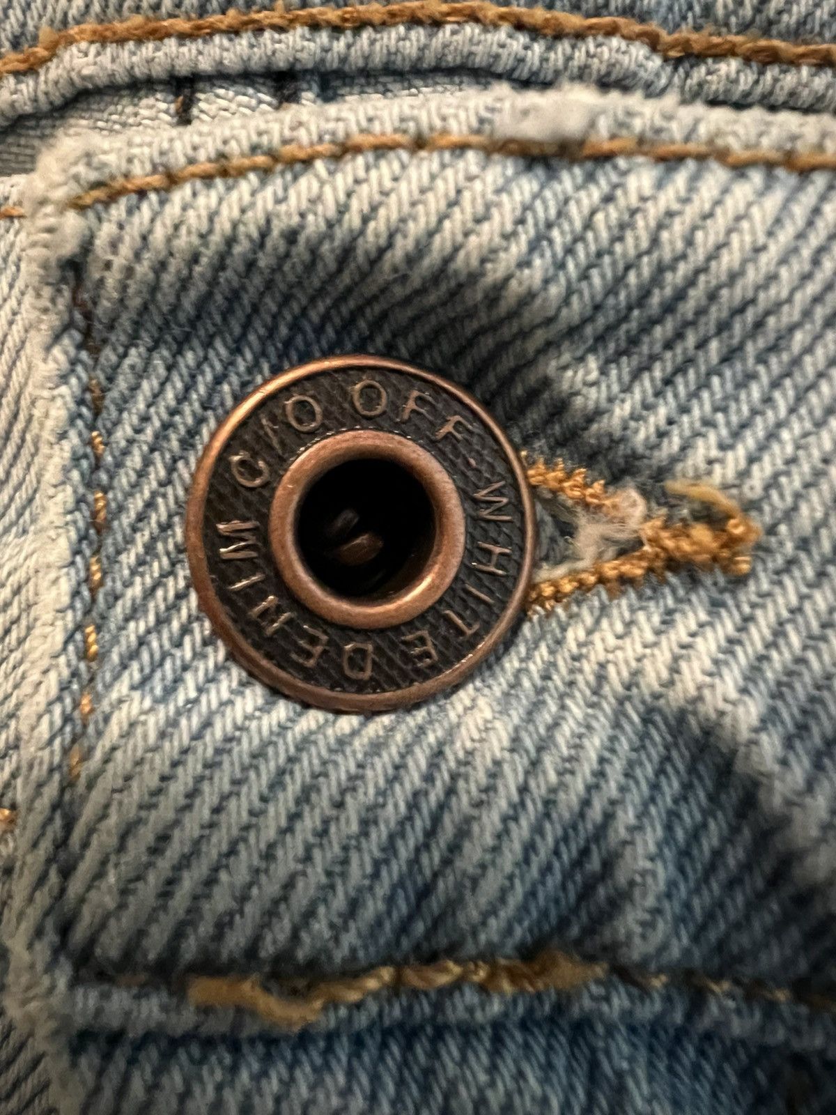 Off-White OFF-WHITE DENIM PANTS Size US 36 / EU 52 - 7 Thumbnail