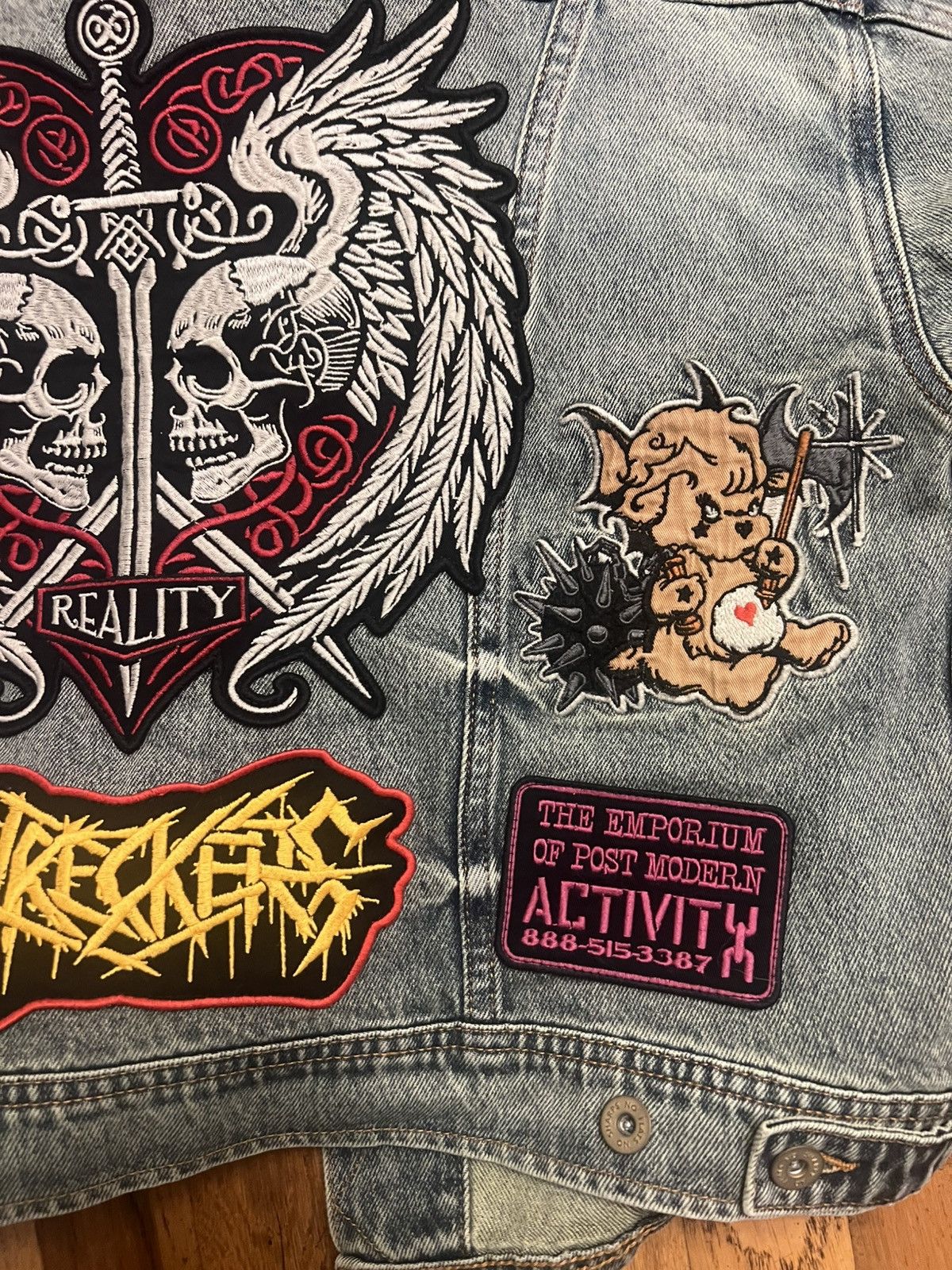 Deus Ex Machina Deus Ex Machina denim jacket size s patches Size US S / EU 44-46 / 1 - 7 Thumbnail