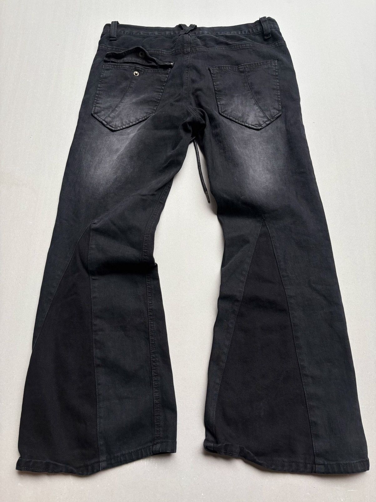 LOWBOX Lace up flare pants Size US 29 - 3 Thumbnail