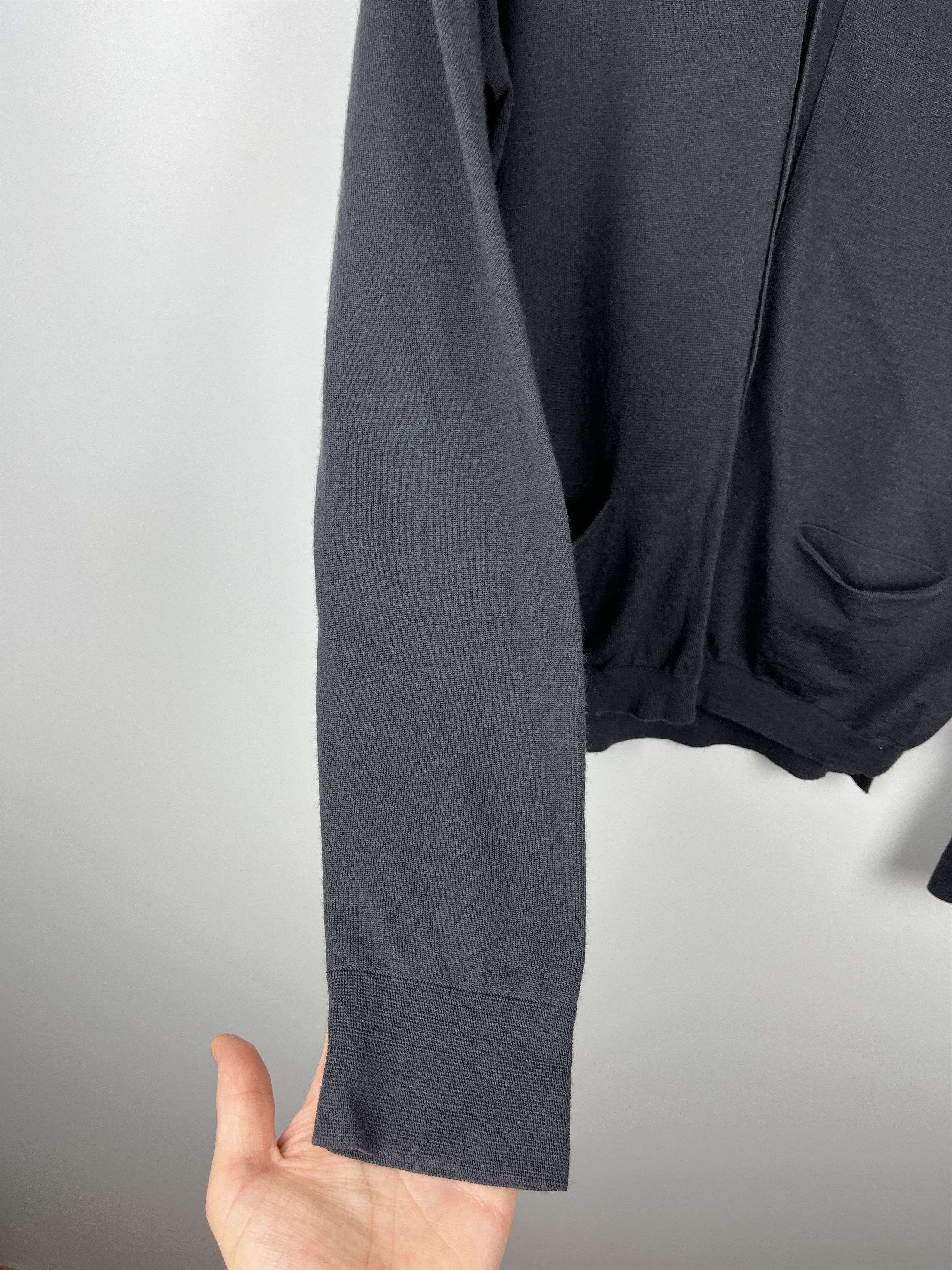 Jil Sander × Uniqlo Uniqlo J+ Jil Sander Wool Blend Men's Cardigan Sweater Size US M / EU 48-50 / 2 - 8 Thumbnail