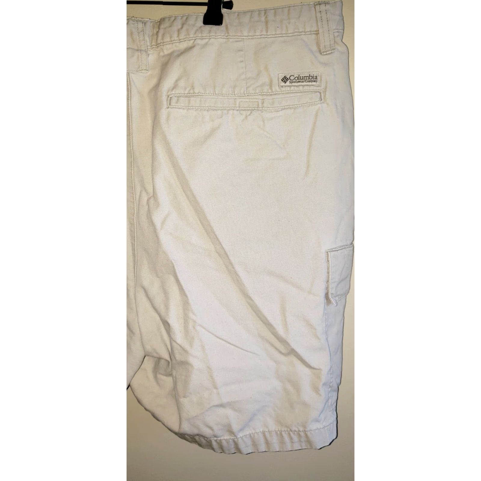 Vintage Columbia Cargo Hiking Shorts Men 42 Beige 6 Pockets RN69724 CA05367 #1029 Size US 42 / EU 58 - 5 Thumbnail