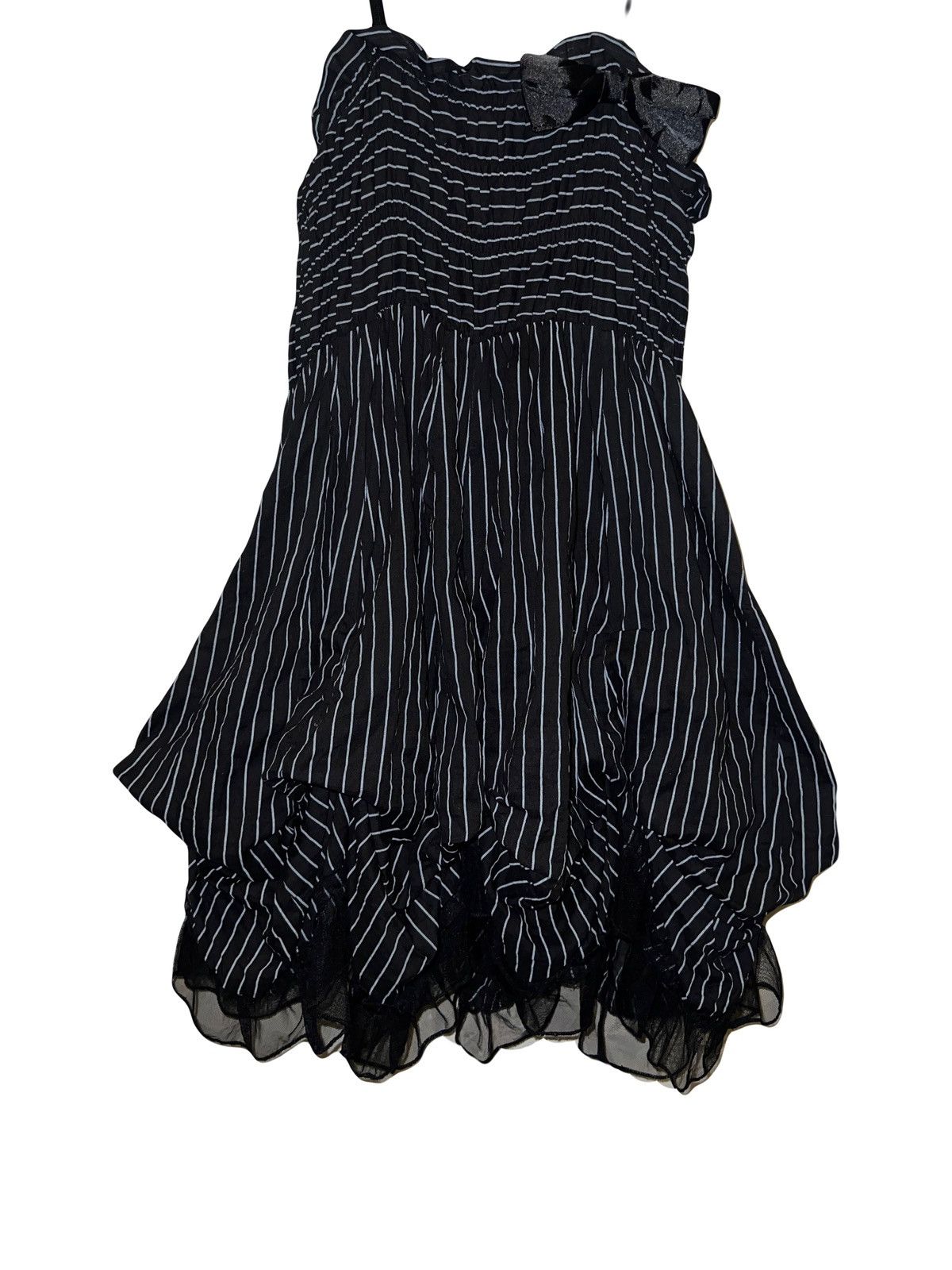 Japanese Brand Dark coquette babydoll mini dress 🎀➕ Size ONE SIZE - 8 Thumbnail