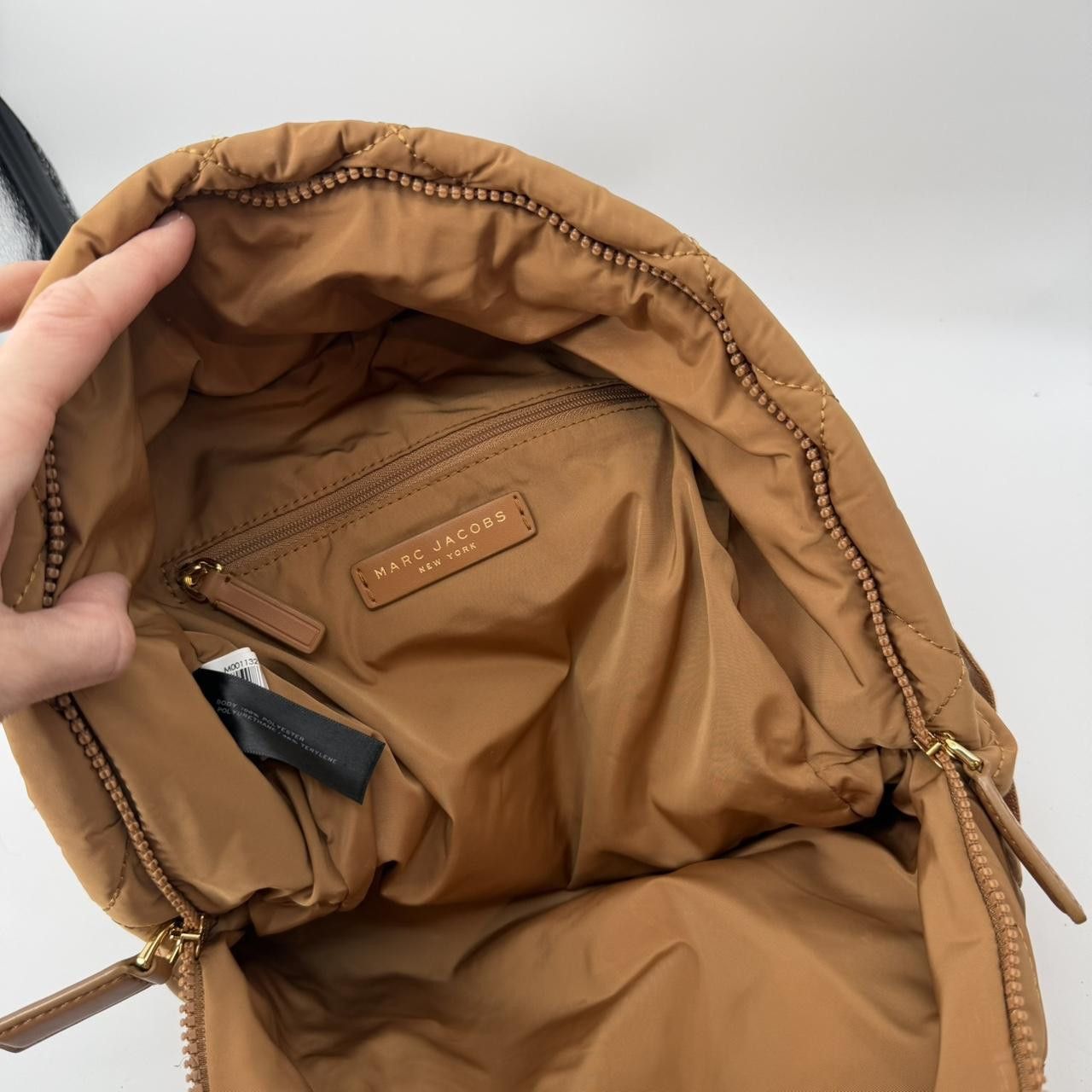 Marc Jacobs Marc Jacobs brown quilted backpack Size ONE SIZE - 4 Thumbnail