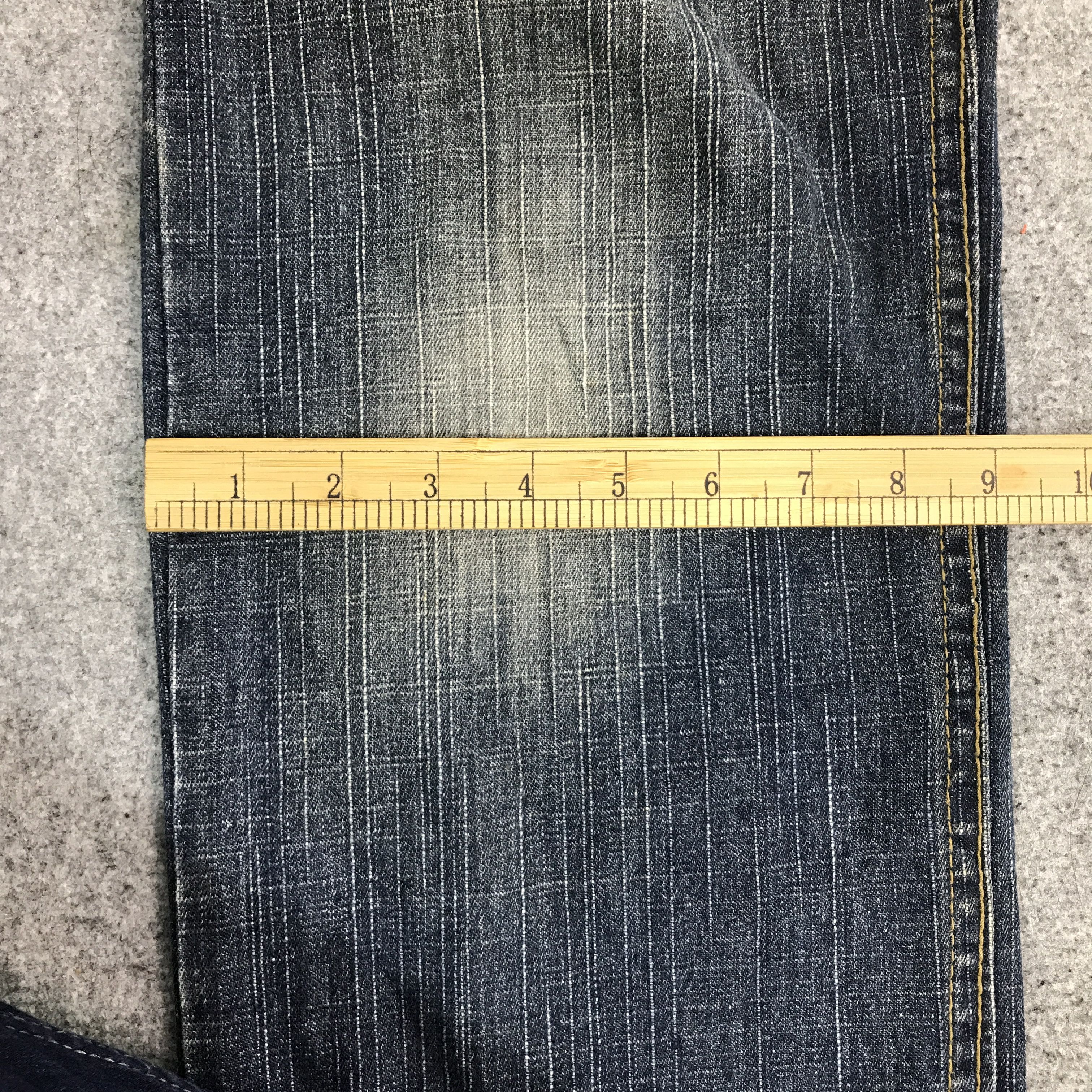 Japanese Brand ifsixwasnine japan gri gri distressed jeans pants Size US 32 / EU 48 - 9 Thumbnail